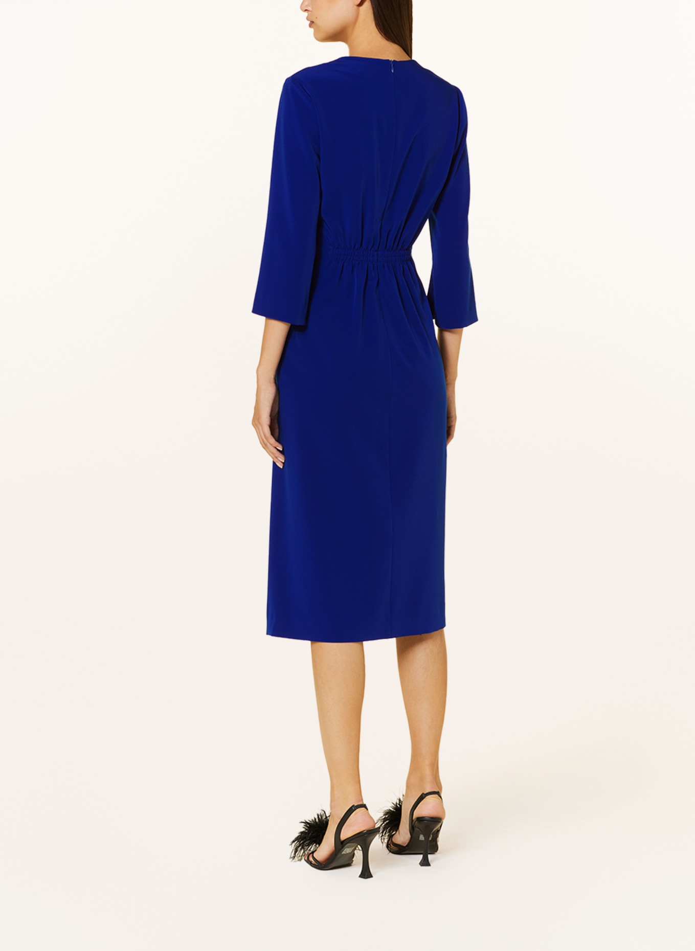 RIANI Dress with 3/4 sleeves, Color: BLUE (Image 3)