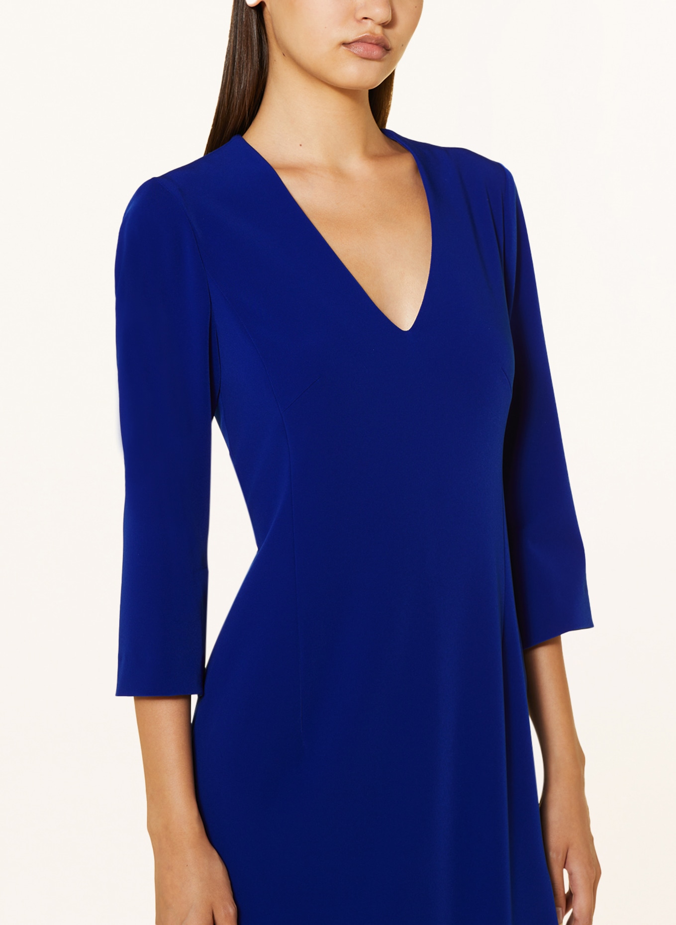 RIANI Dress with 3/4 sleeves, Color: BLUE (Image 4)