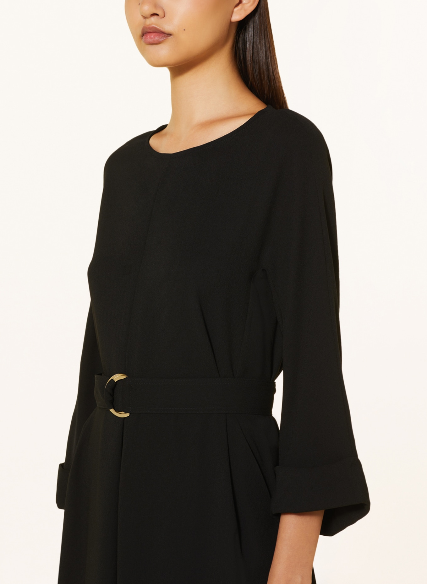 RIANI Dress with 3/4 sleeves, Color: BLACK (Image 4)