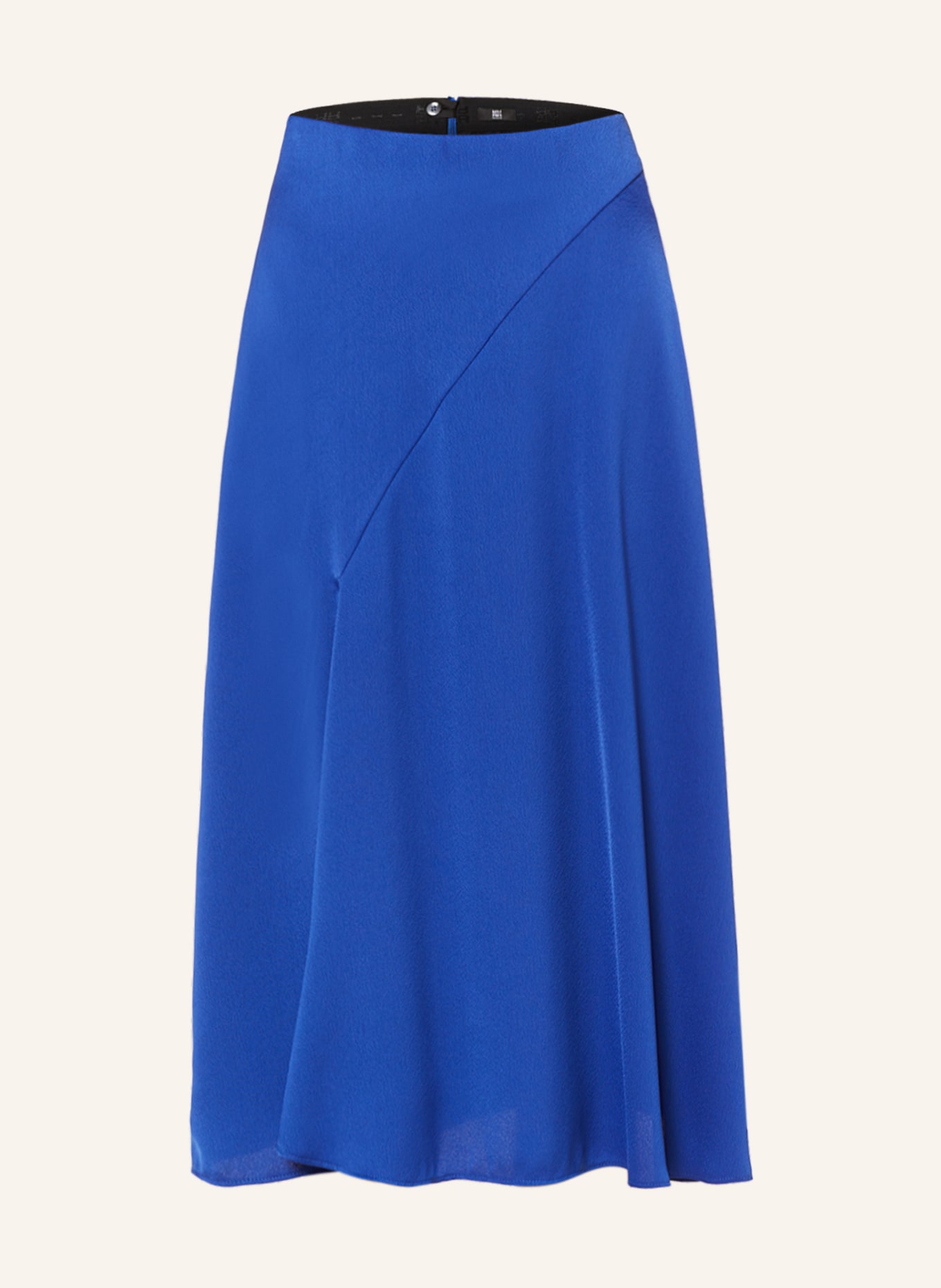 RIANI Satin skirt, Color: BLUE (Image 1)