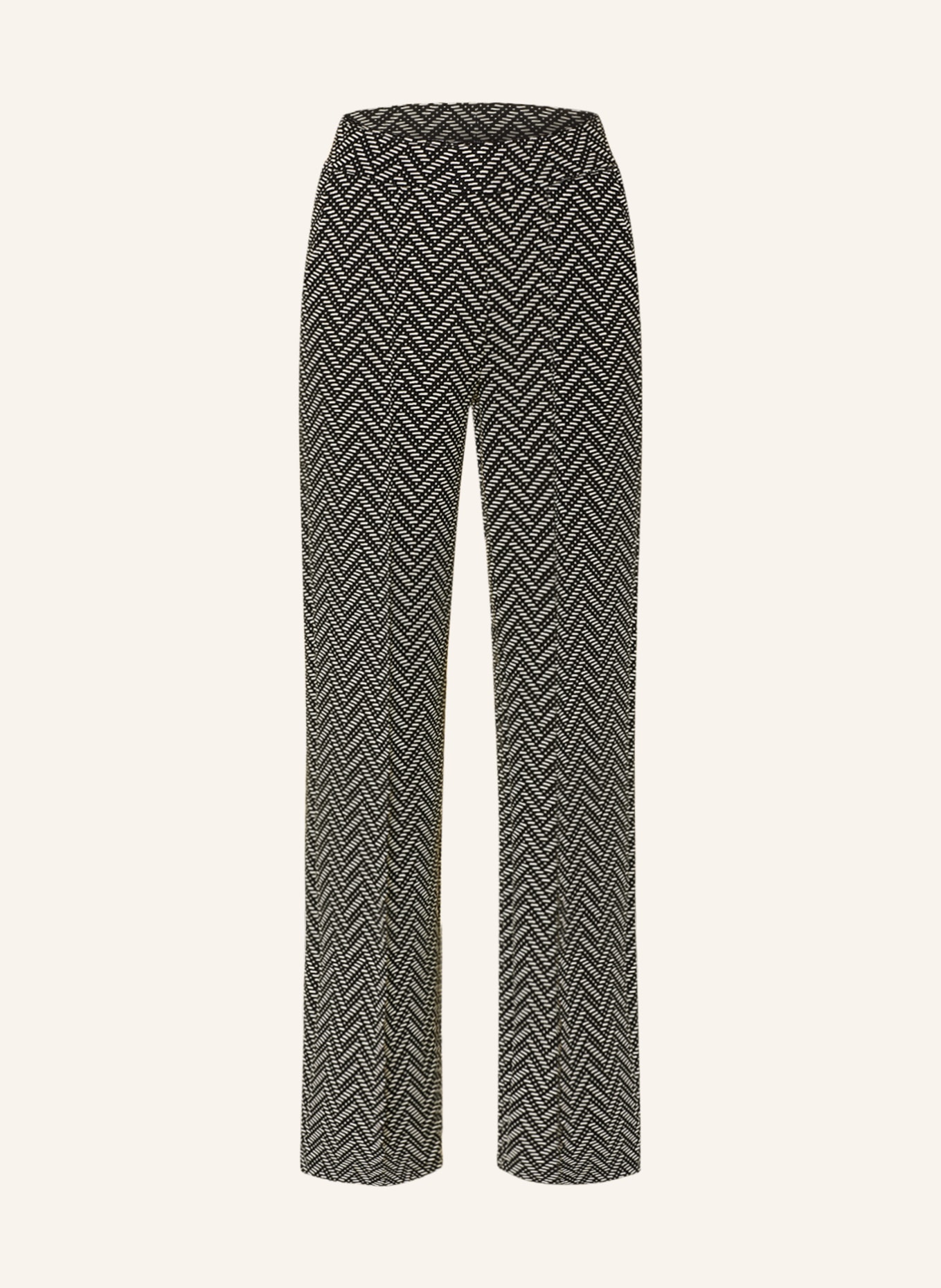 RIANI Wide leg trousers, Color: BLACK/ WHITE (Image 1)