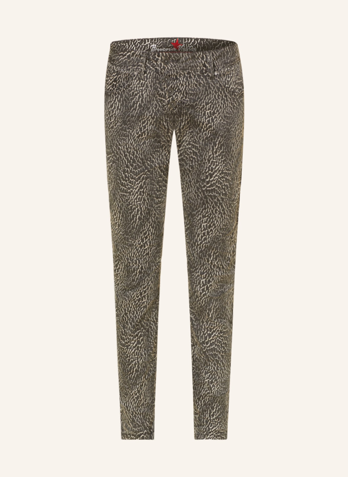 Buena Vista Trousers MALIBU, Color: GRAY/ WHITE (Image 1)
