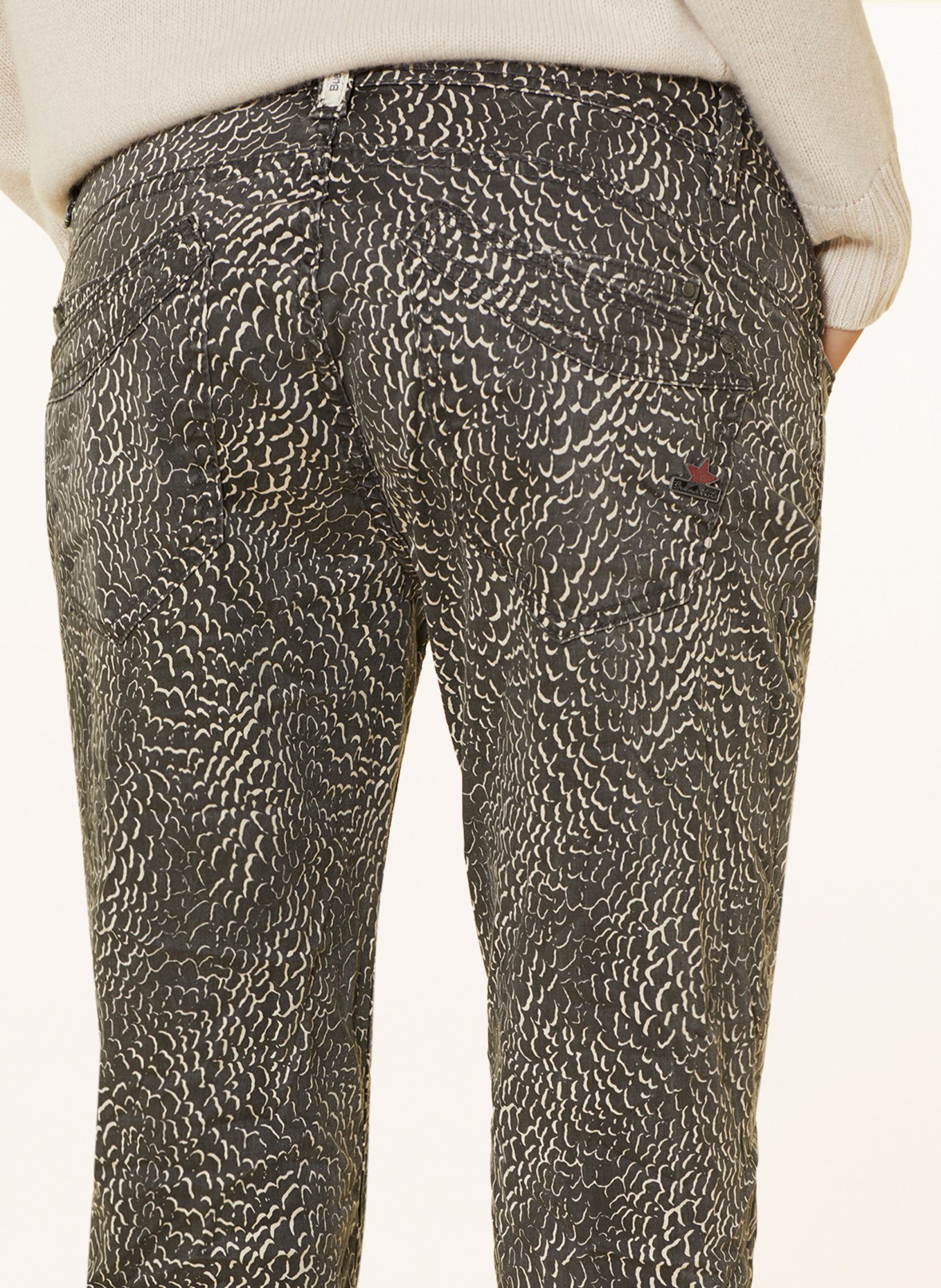Buena Vista Trousers MALIBU, Color: GRAY/ WHITE (Image 5)