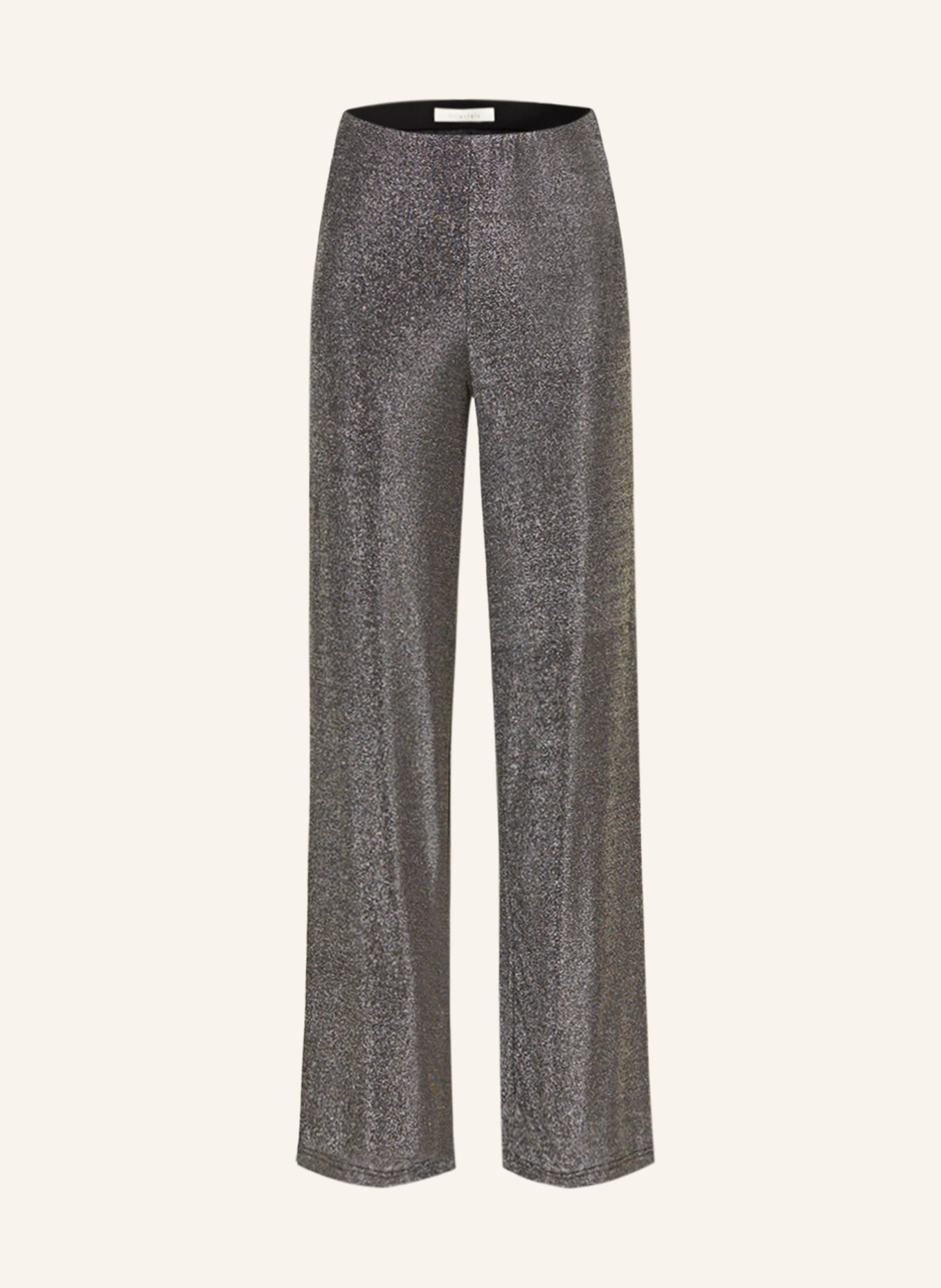 lilienfels Wide leg trousers, Color: SILVER (Image 1)