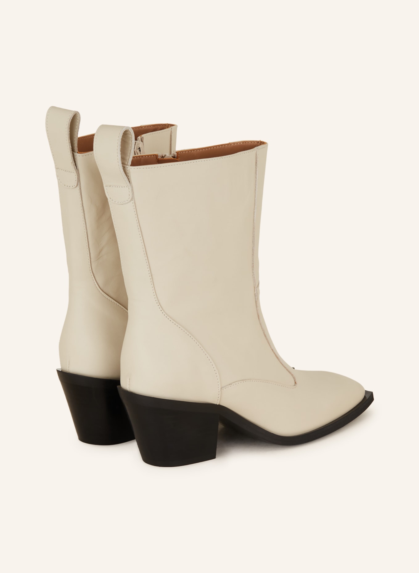 Flattered Ankle boots CHER, Color: CREAM (Image 2)