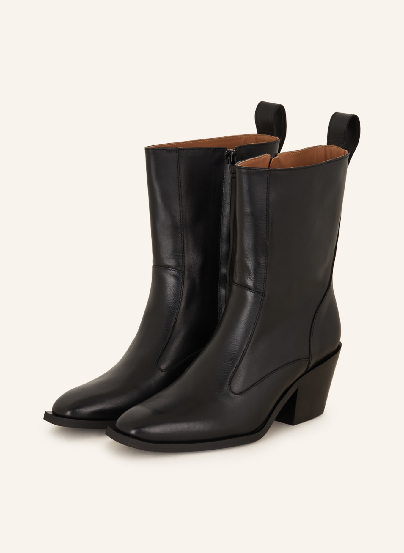 Flattered Stiefeletten CHER: SCHWARZ