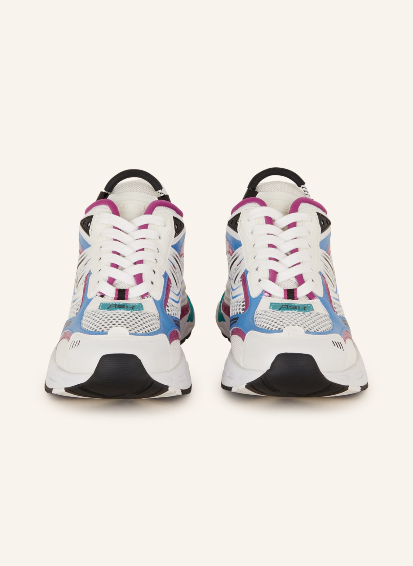 ash Sneakers RACE, Color: WHITE/ BLUE/ FUCHSIA (Image 3)