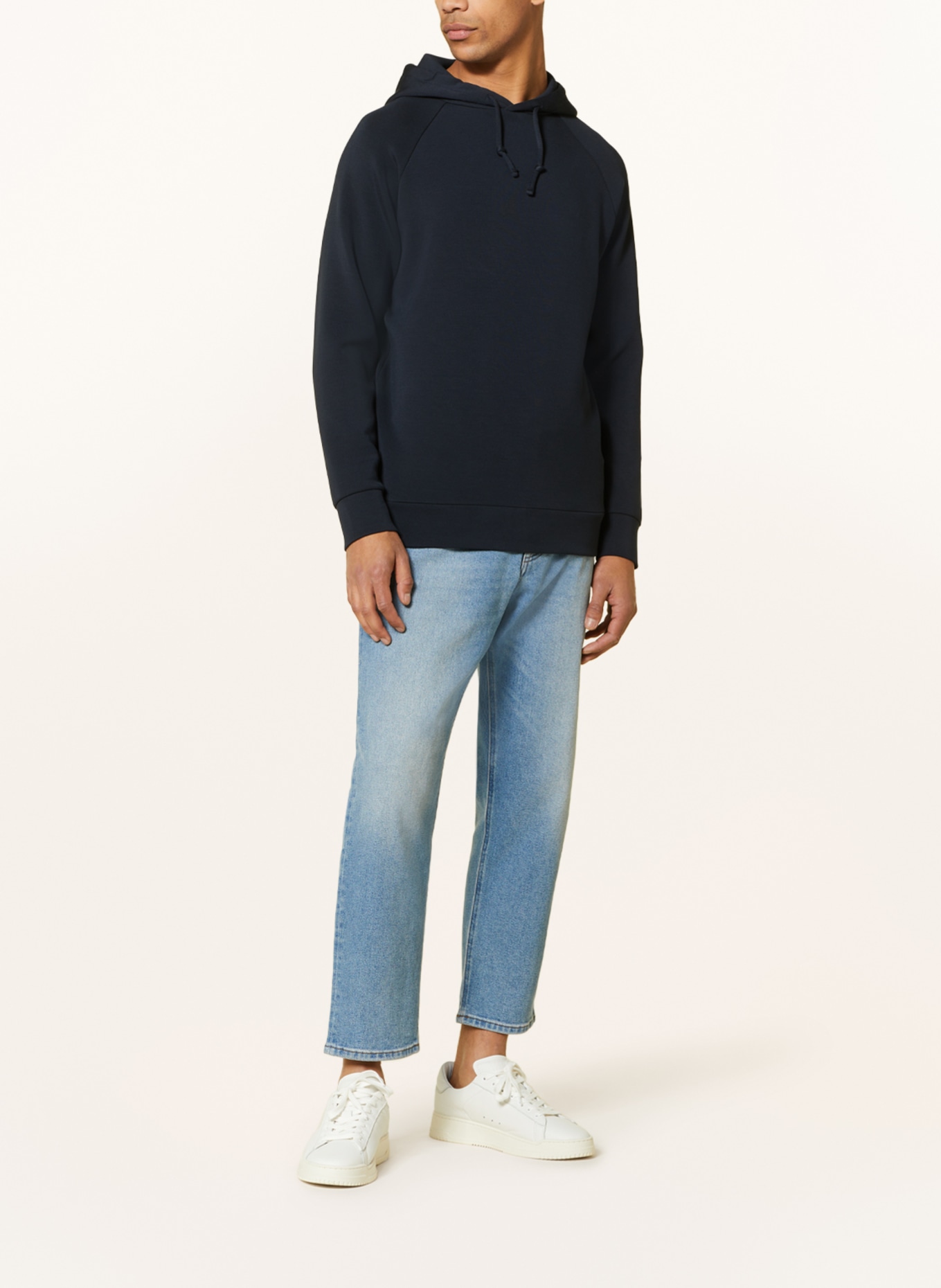 MOS MOSH Gallery Hoodie ABEL: DUNKELBLAU