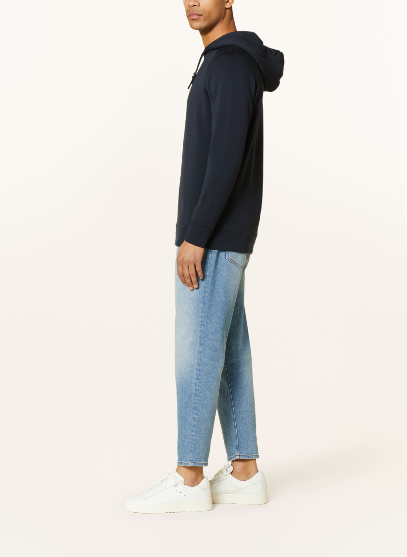 MOS MOSH Gallery Hoodie ABEL: DUNKELBLAU