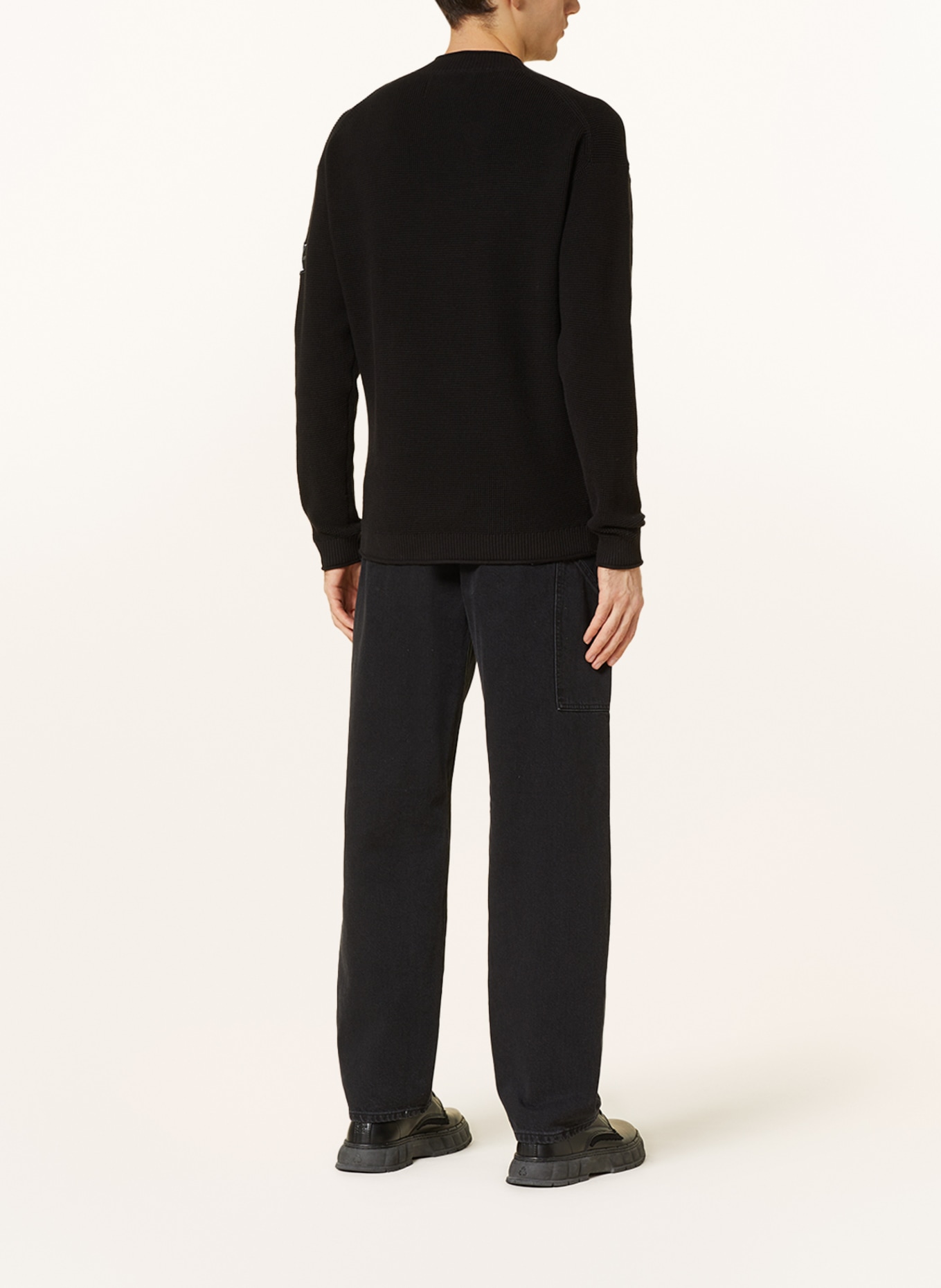 Calvin Klein Jeans Pullover, Farbe: SCHWARZ (Bild 3)