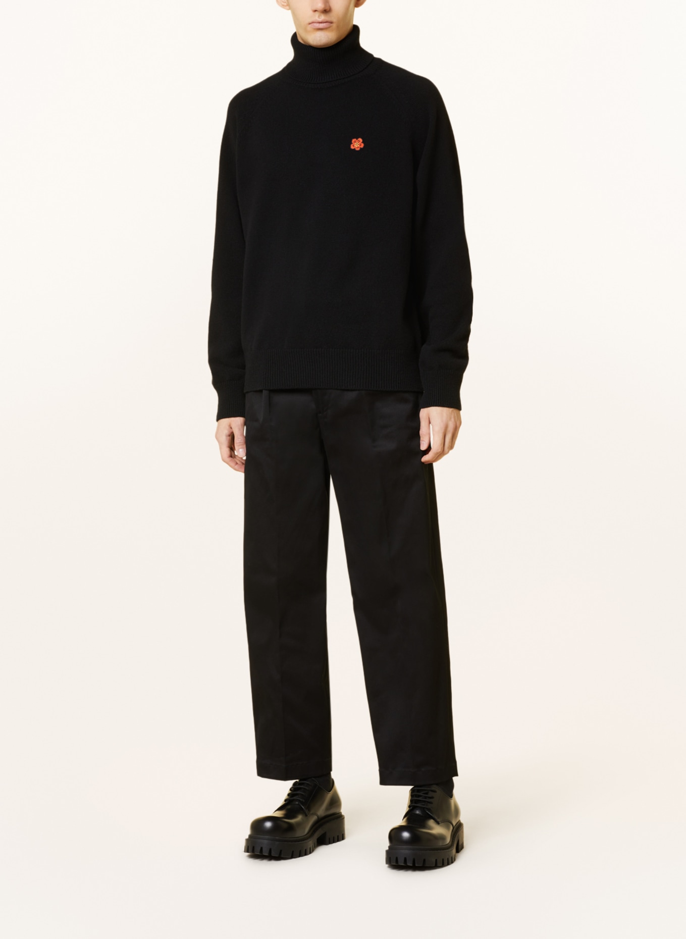 KENZO Turtleneck sweater, Color: BLACK (Image 2)