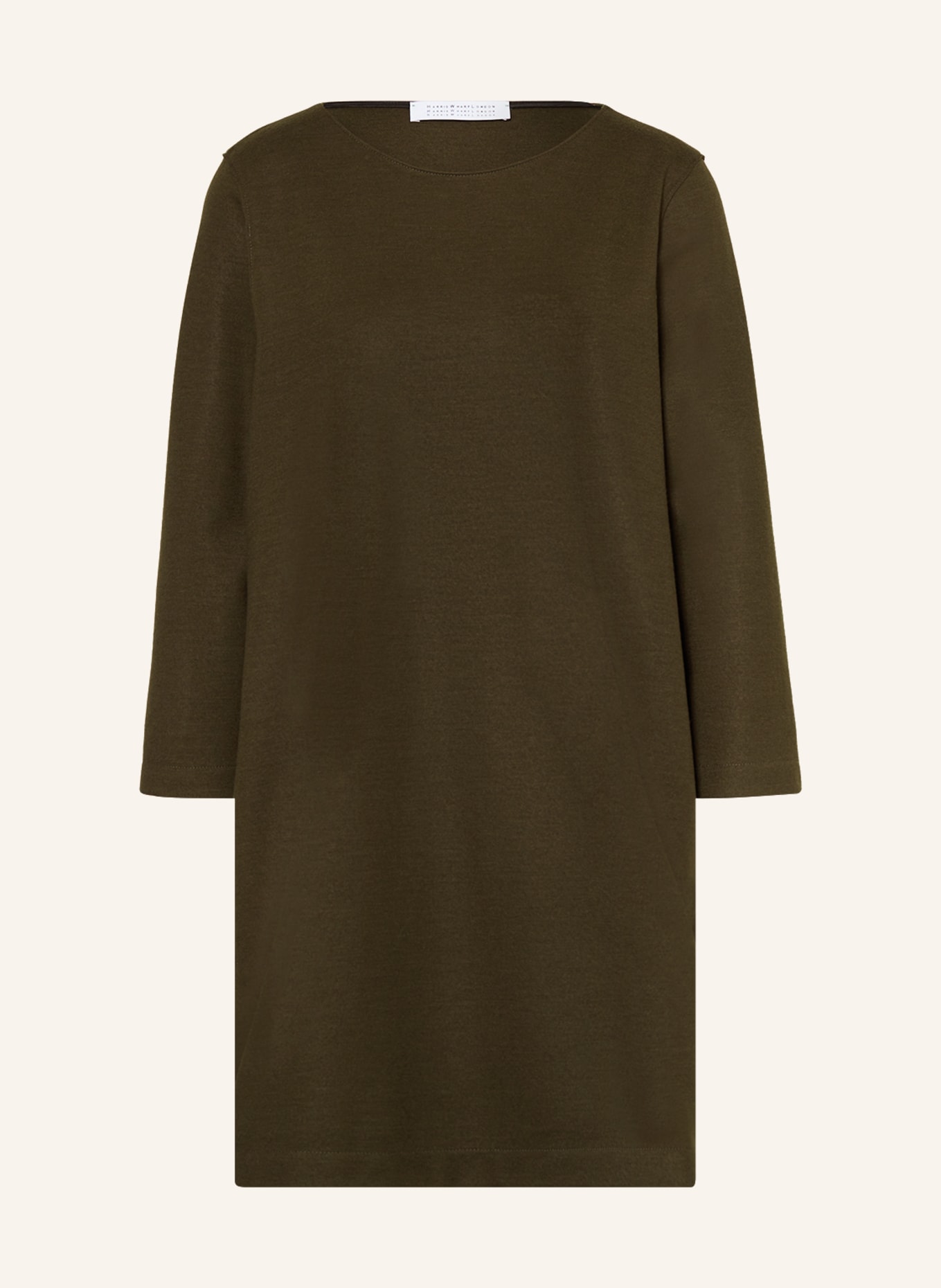 HARRIS WHARF LONDON Kleid mit 3/4-Arm, Farbe: KHAKI (Bild 1)