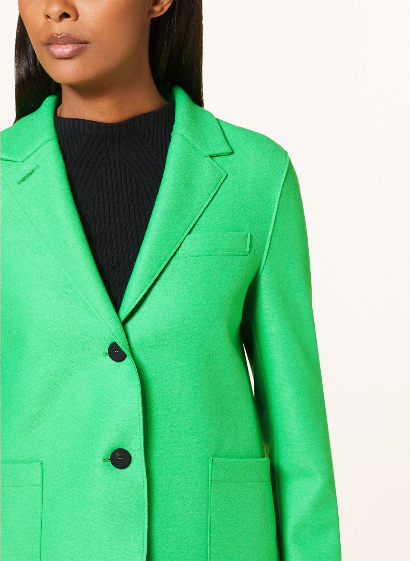HARRIS WHARF LONDON Blazer, Color: NEON GREEN (Image 4)