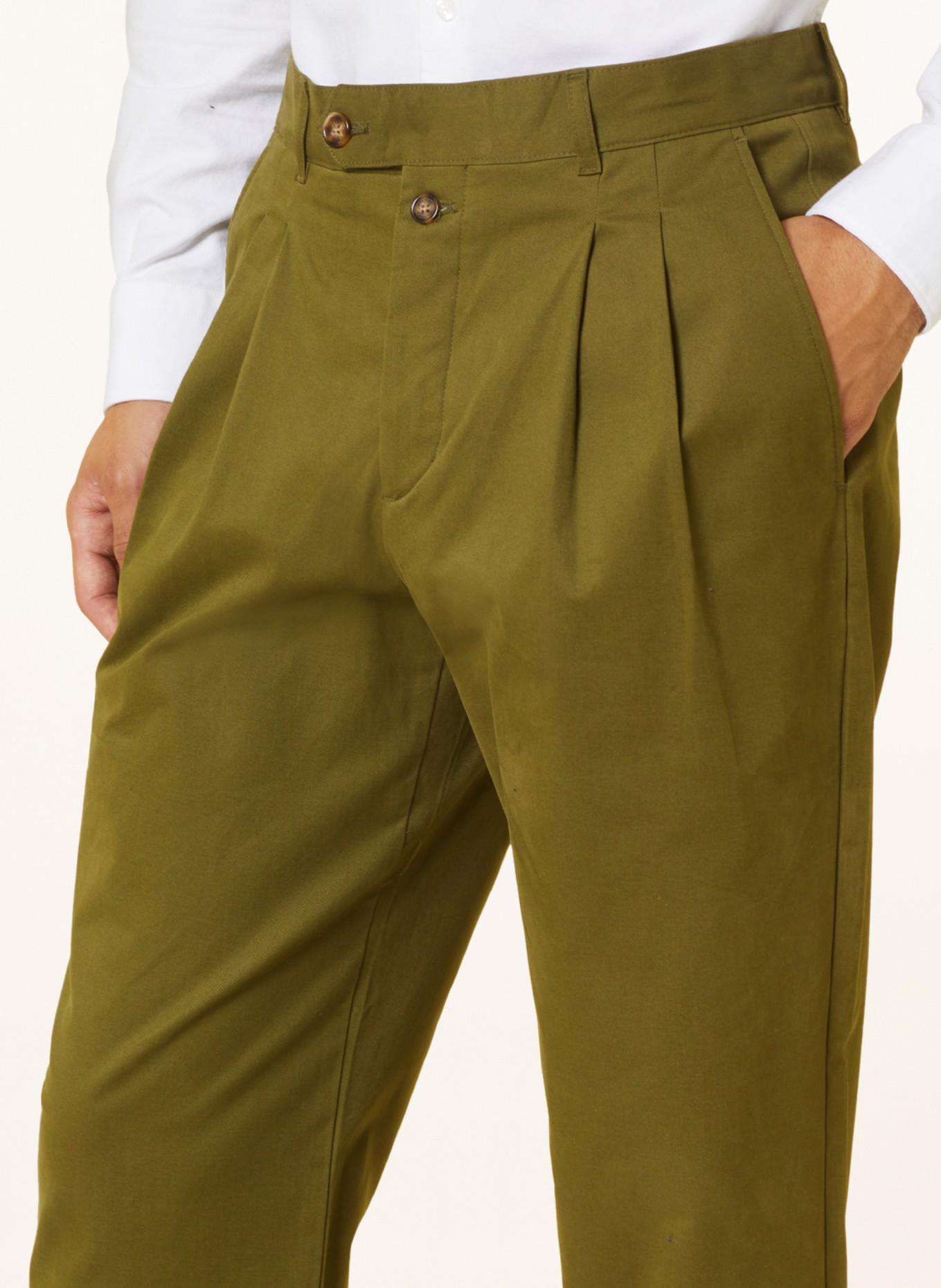 TOMMY HILFIGER Chino kalhoty, Barva: OLIVOVÁ (Obrázek 5)