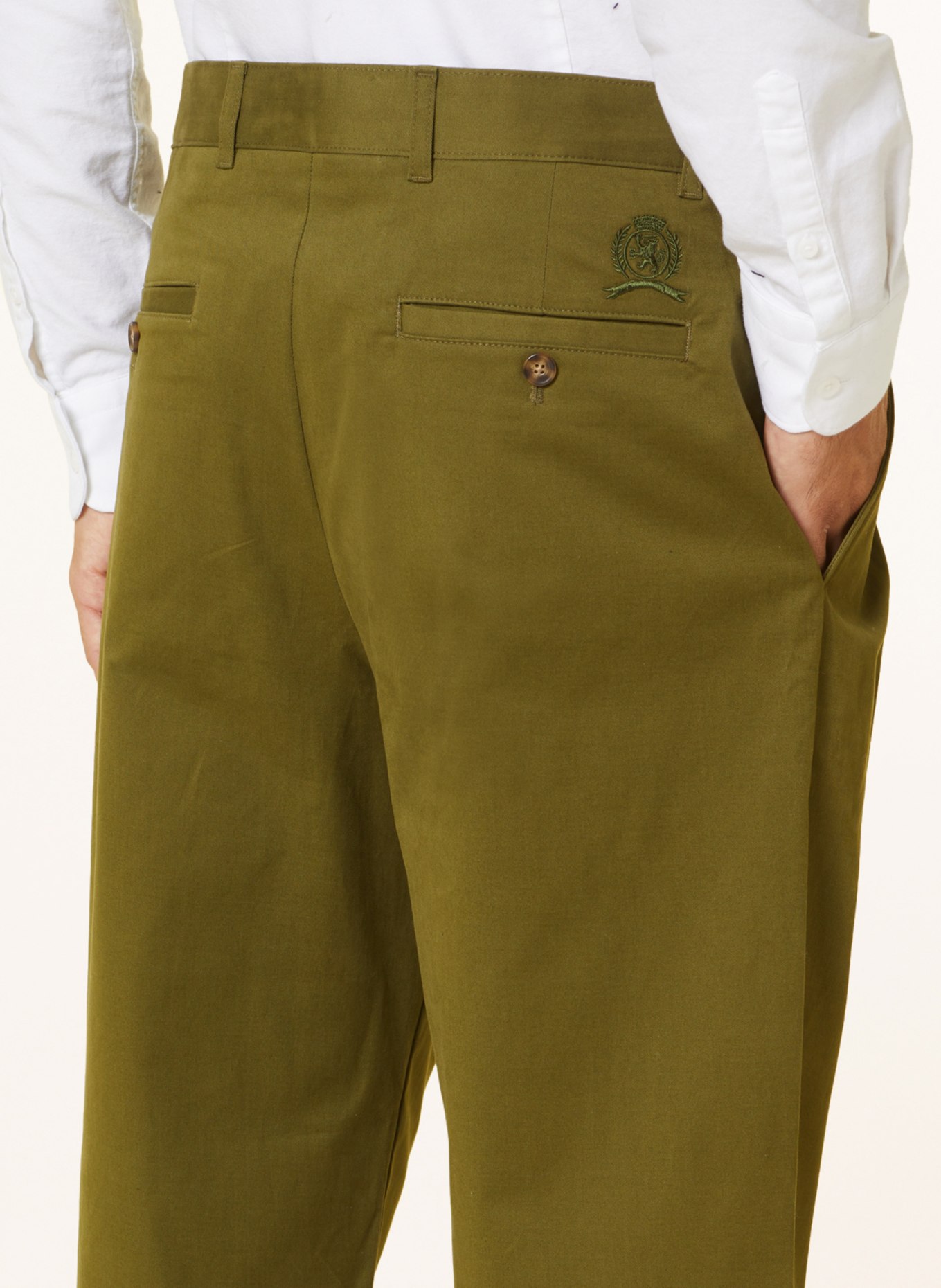 TOMMY HILFIGER Chino kalhoty, Barva: OLIVOVÁ (Obrázek 6)
