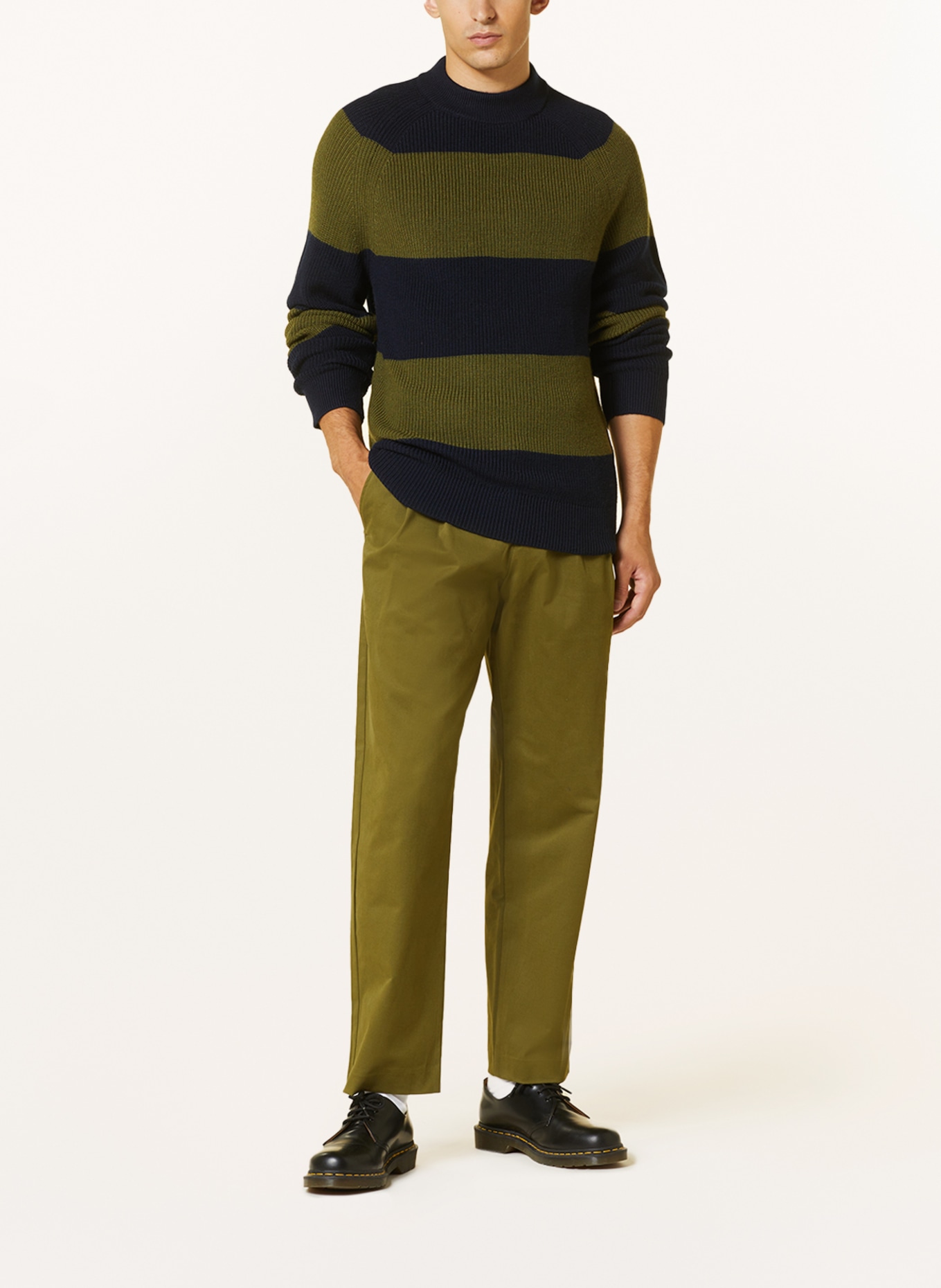 TOMMY HILFIGER Sweater, Color: DARK BLUE/ DARK GREEN (Image 2)