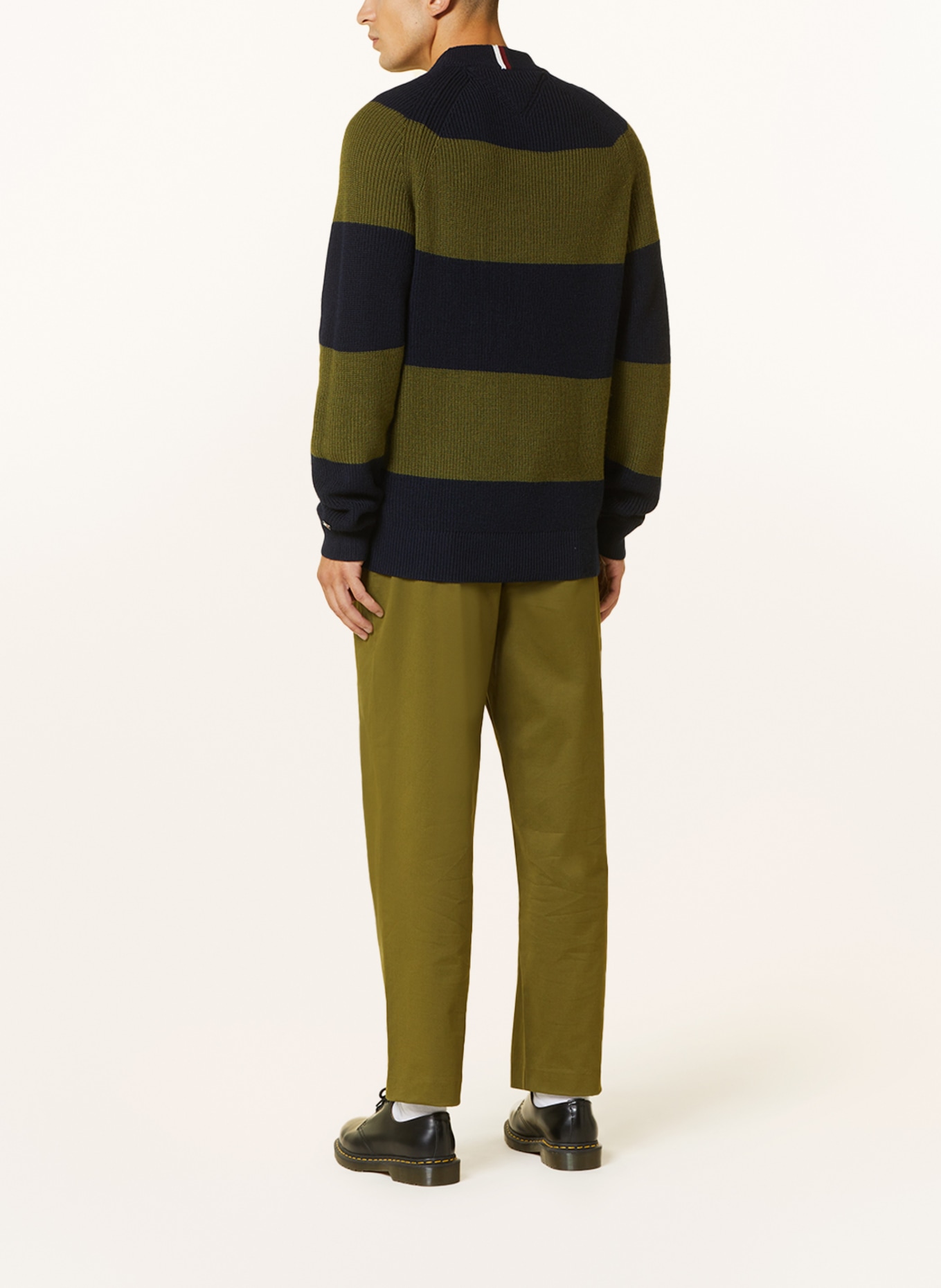 TOMMY HILFIGER Sweater, Color: DARK BLUE/ DARK GREEN (Image 3)