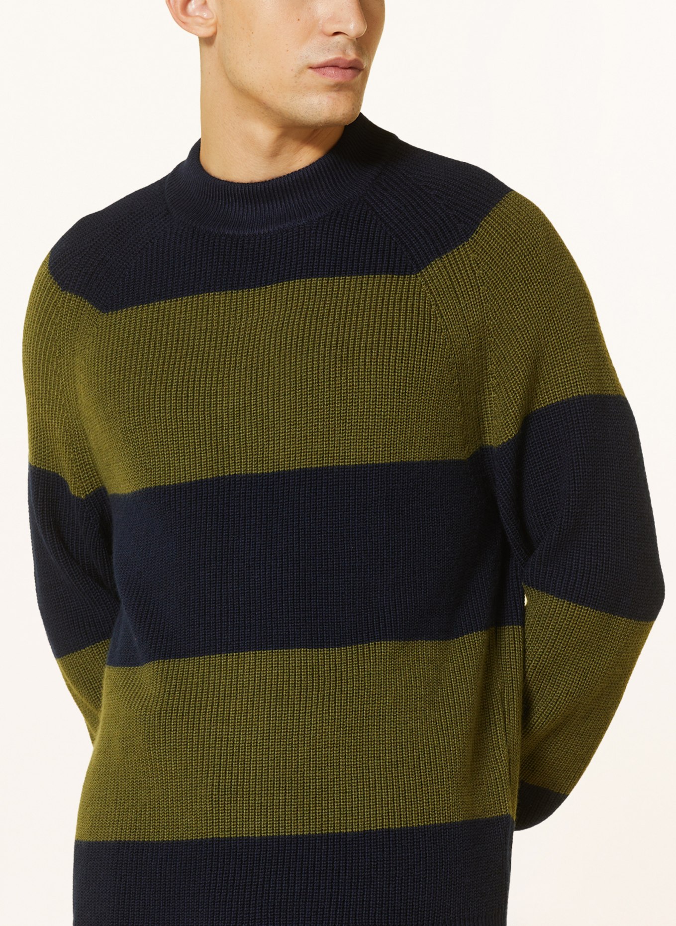 TOMMY HILFIGER Sweater, Color: DARK BLUE/ DARK GREEN (Image 4)