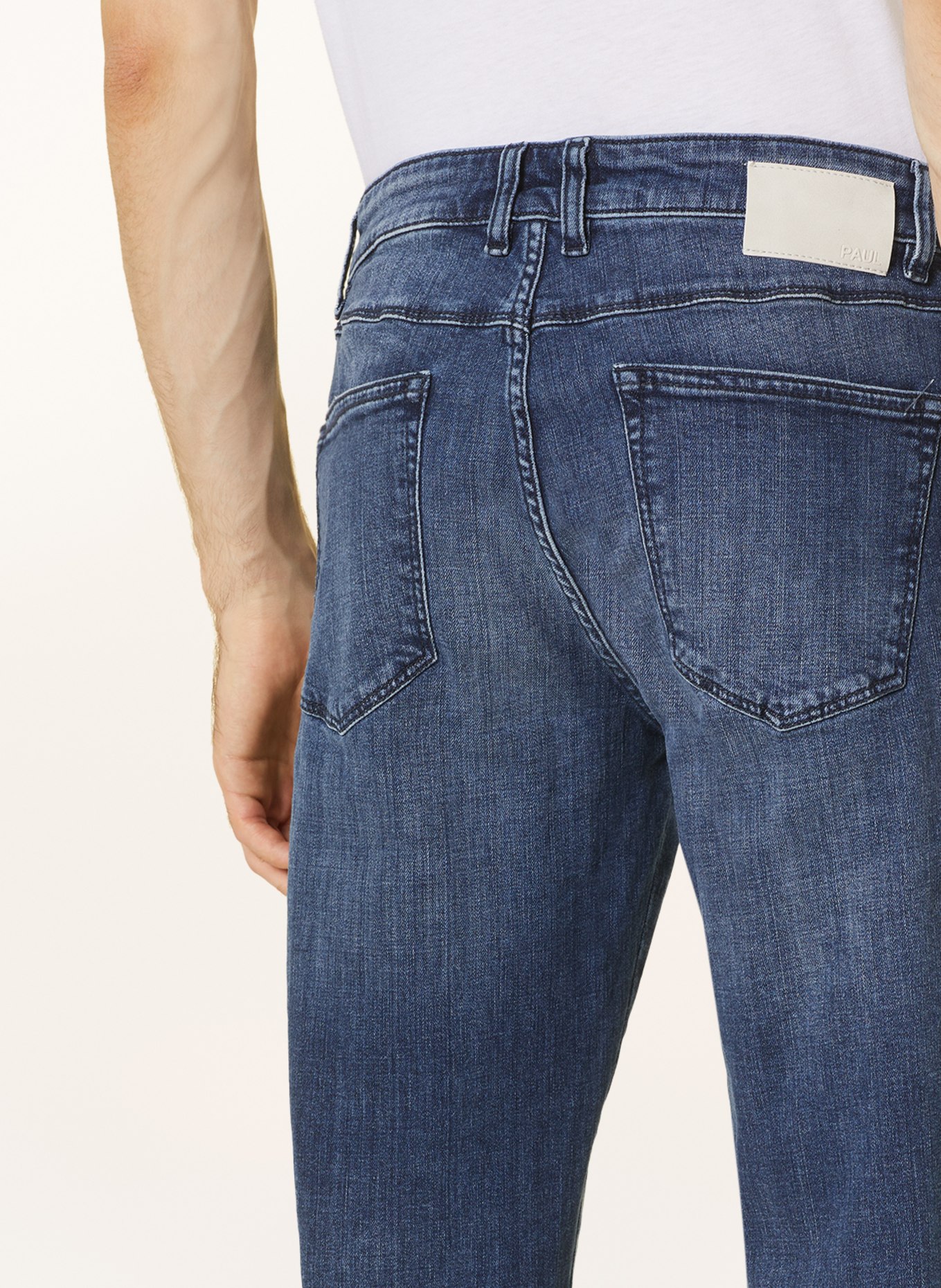 PAUL Jeans Slim Fit: 5604 mid blue destroyed