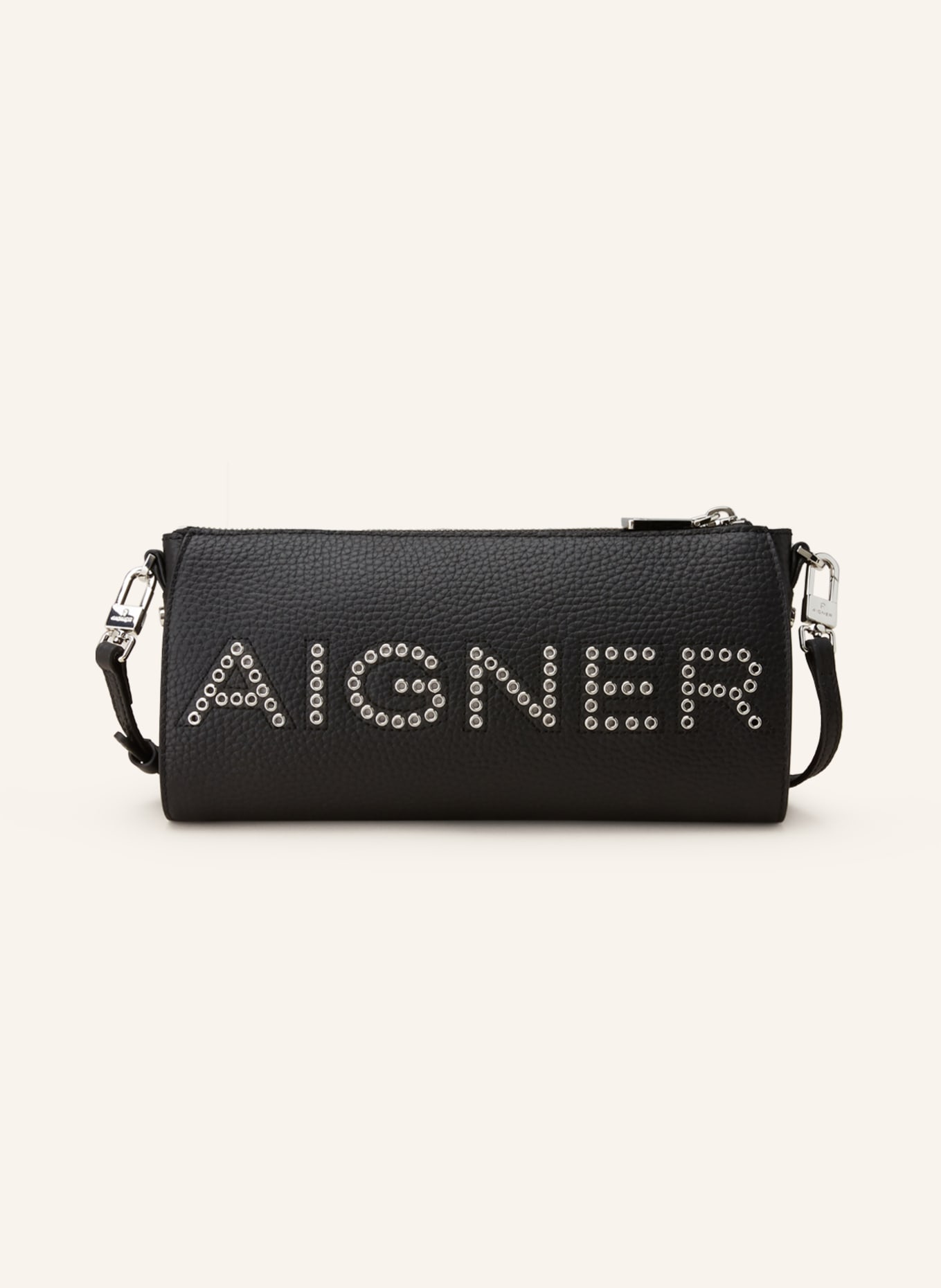 AIGNER Crossbody bag IVY S, Color: BLACK/ SILVER (Image 1)