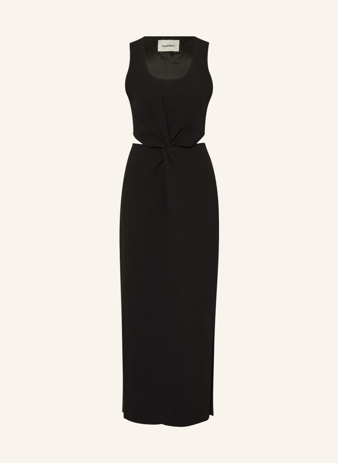 Nanushka Dress LUCCA with cut-outs, Color: BLACK (Image 1)