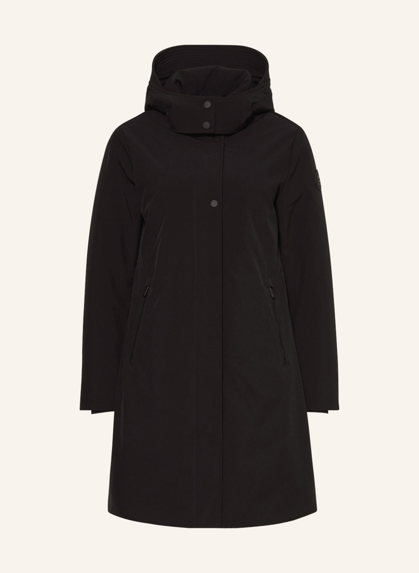 Woolrich black parka 2025