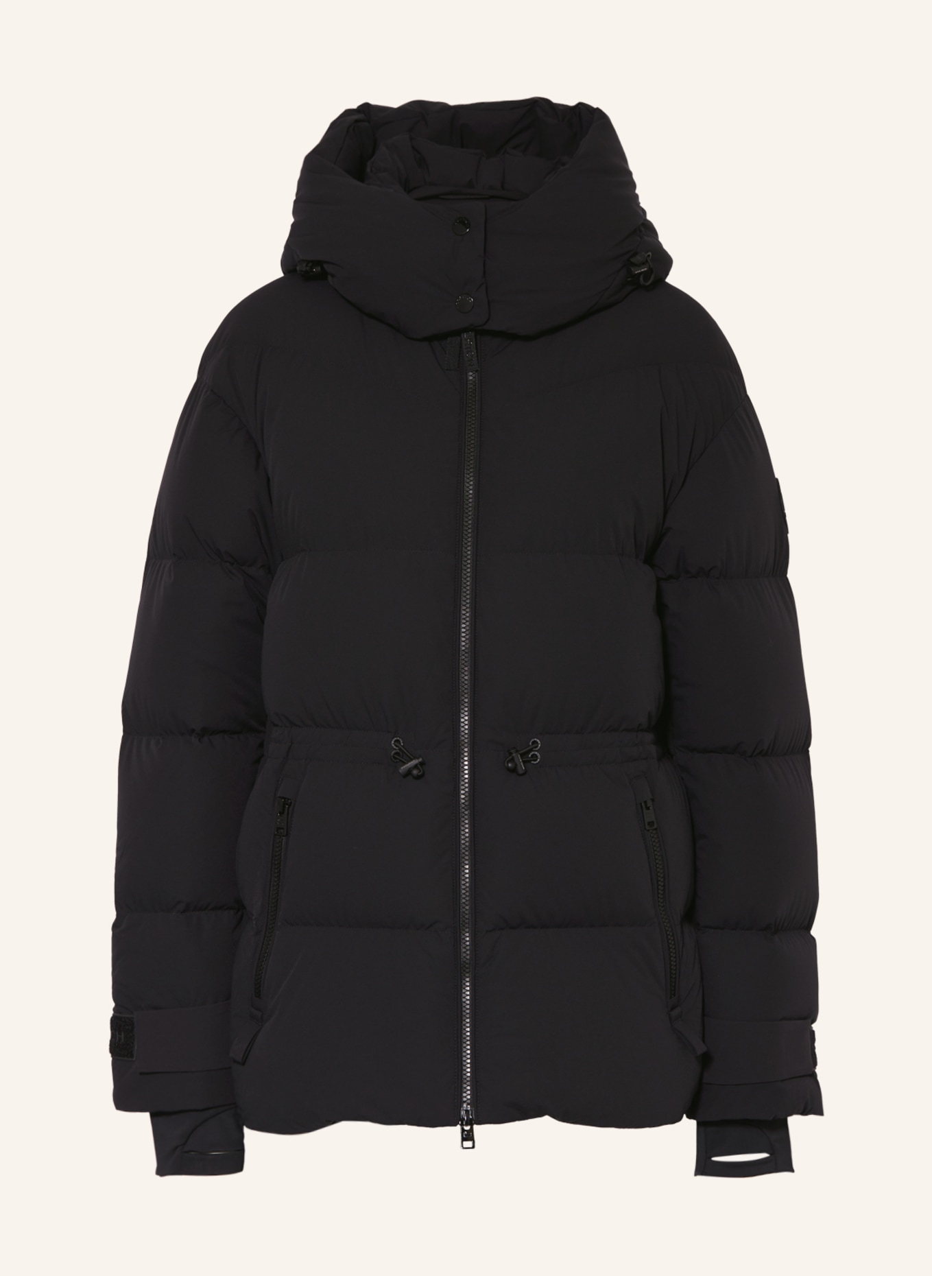 WOOLRICH Down jacket MATT with removable hood, Color: BLACK (Image 1)