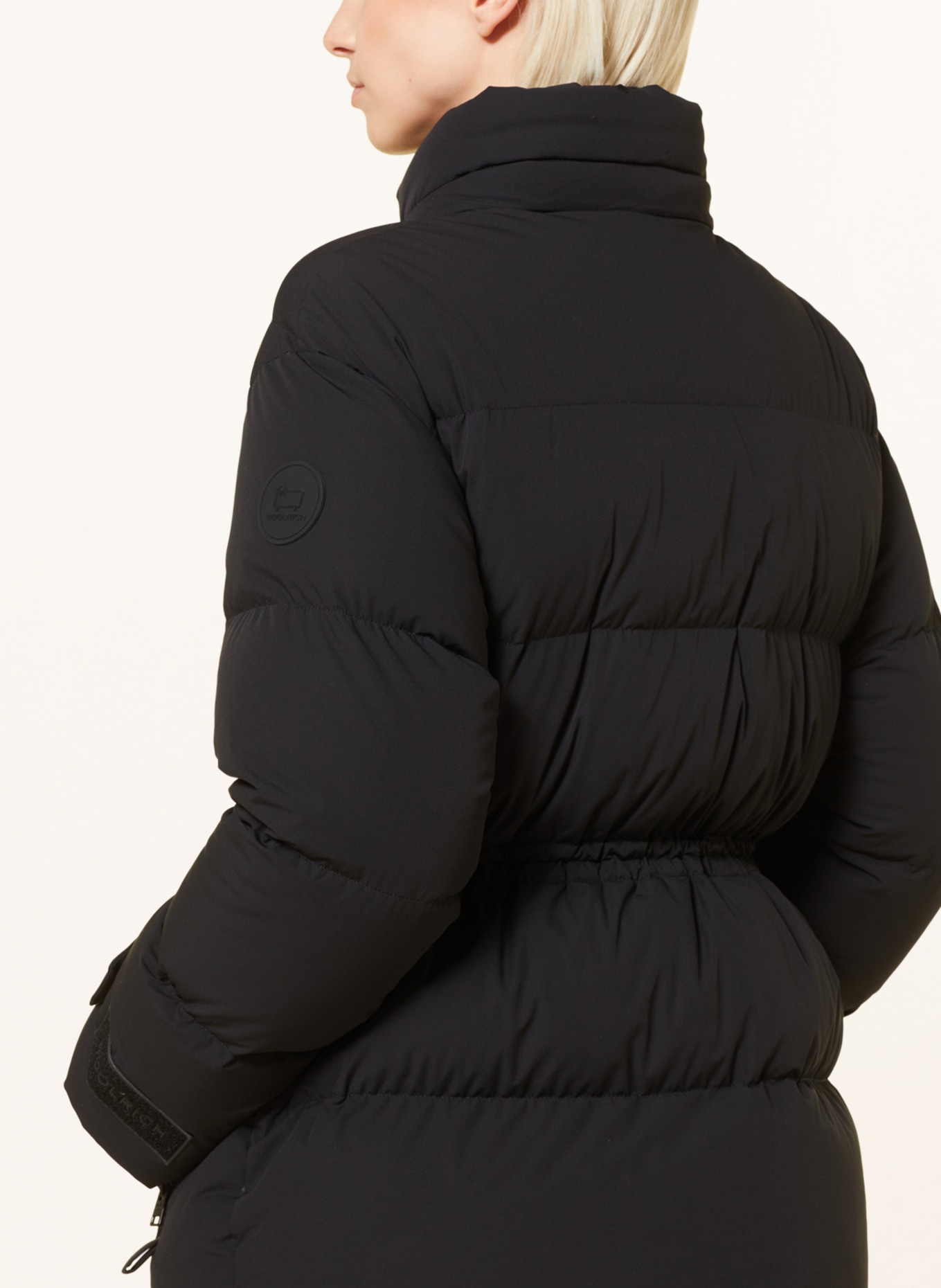 WOOLRICH Péřová bunda MATT s odnímatelnou kapucí, Barva: ČERNÁ (Obrázek 6)