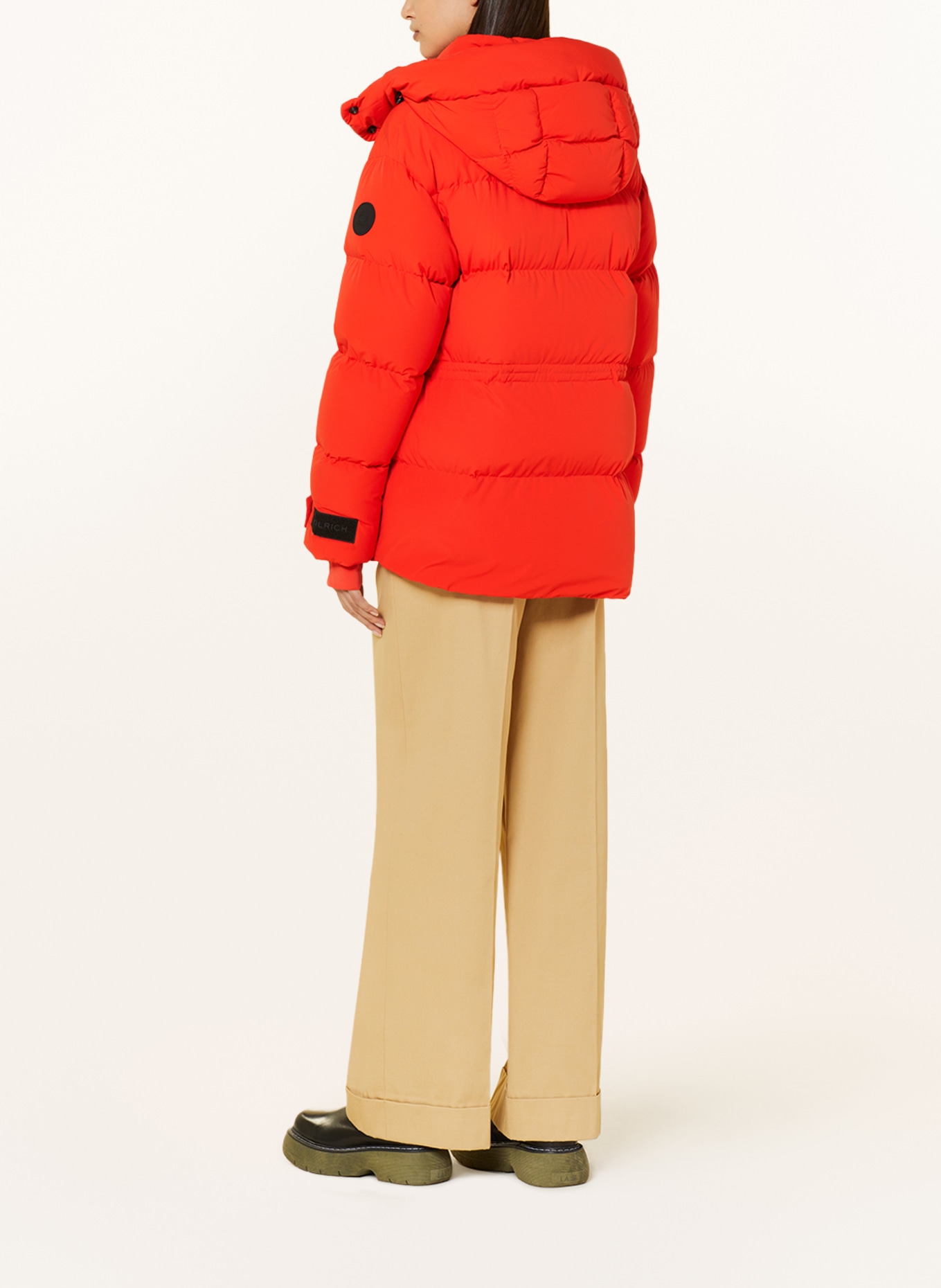 WOOLRICH Kurtka puchowa MATT z odpinanym kapturem: CZERWONY