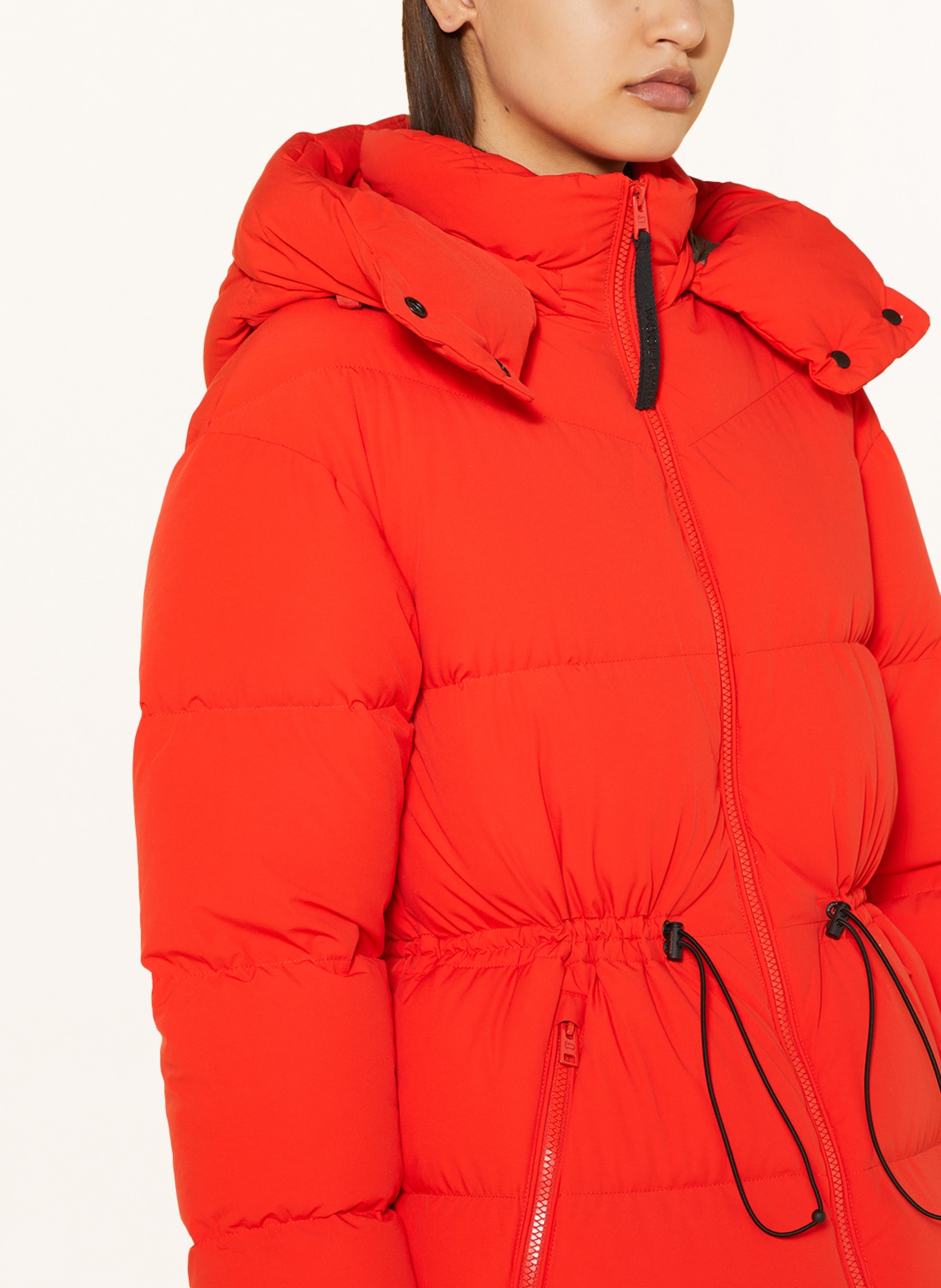 WOOLRICH Kurtka puchowa MATT z odpinanym kapturem: CZERWONY