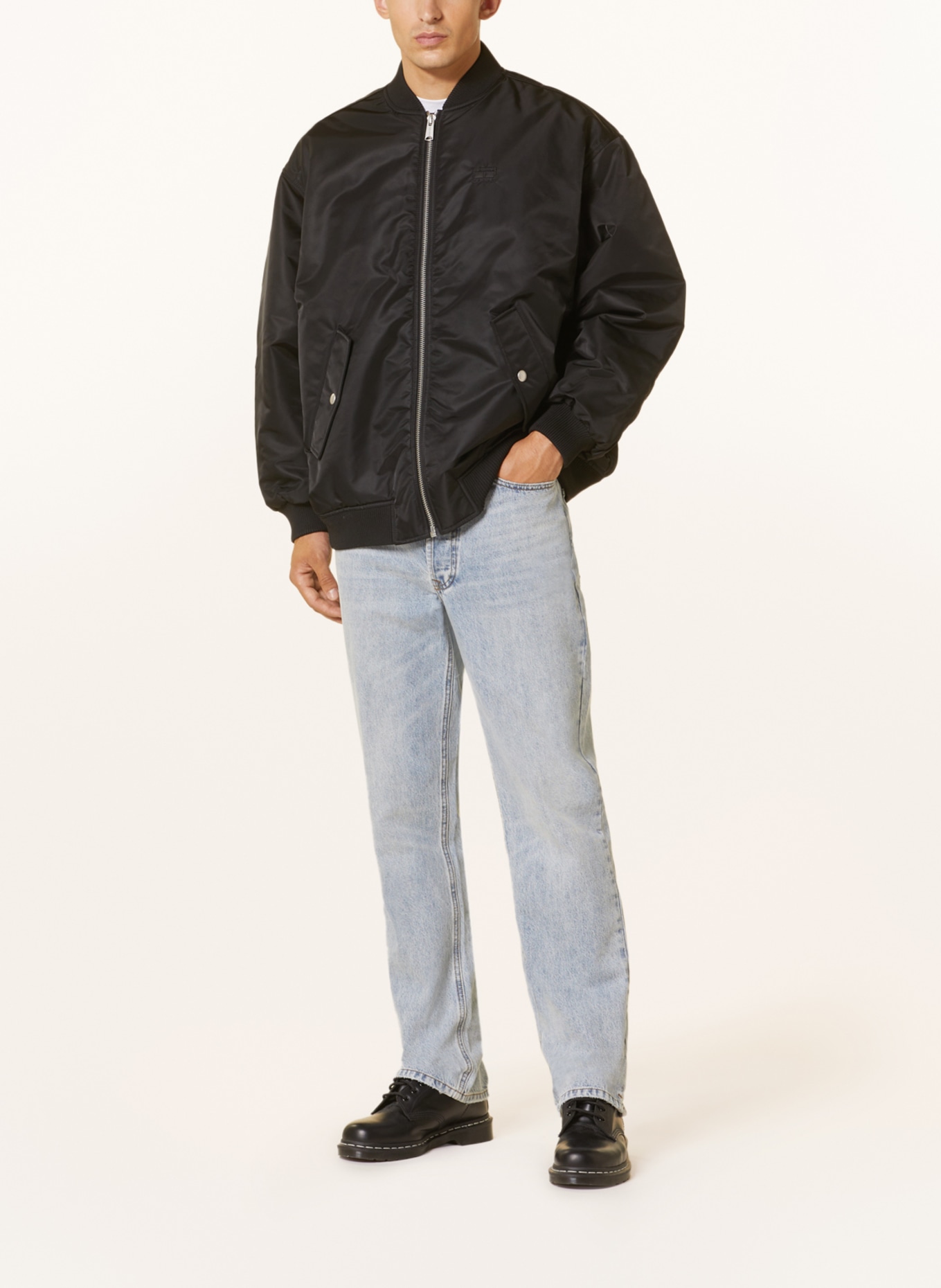 TOMMY JEANS Bomber jacket, Color: BLACK (Image 2)