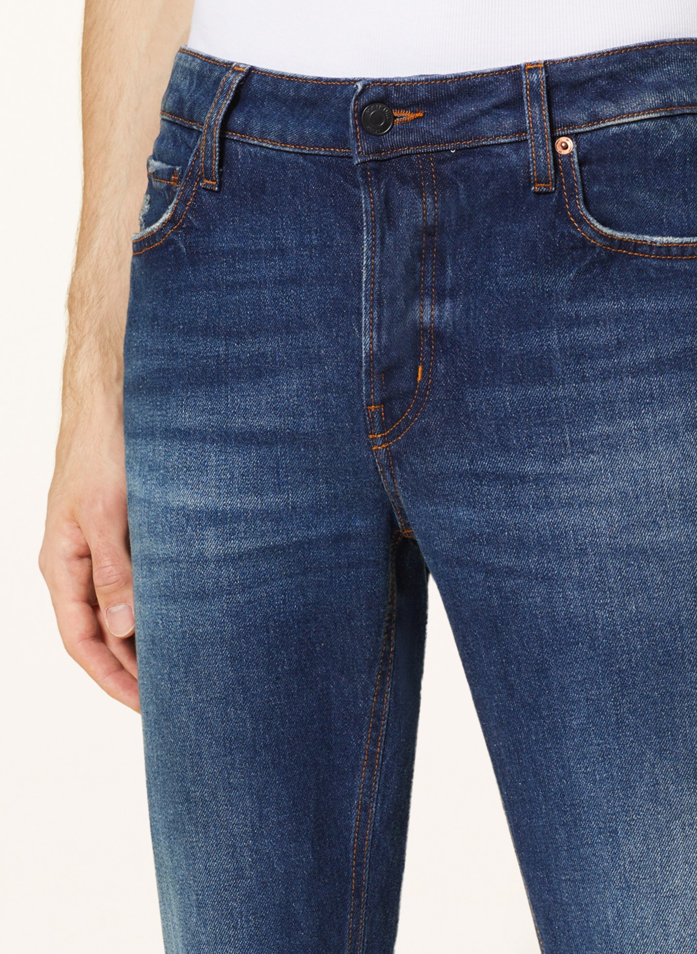 HAIKURE Jeans CLEVELAND Extra Slim Fit, Farbe: L0768 DIM BLUE (Bild 5)