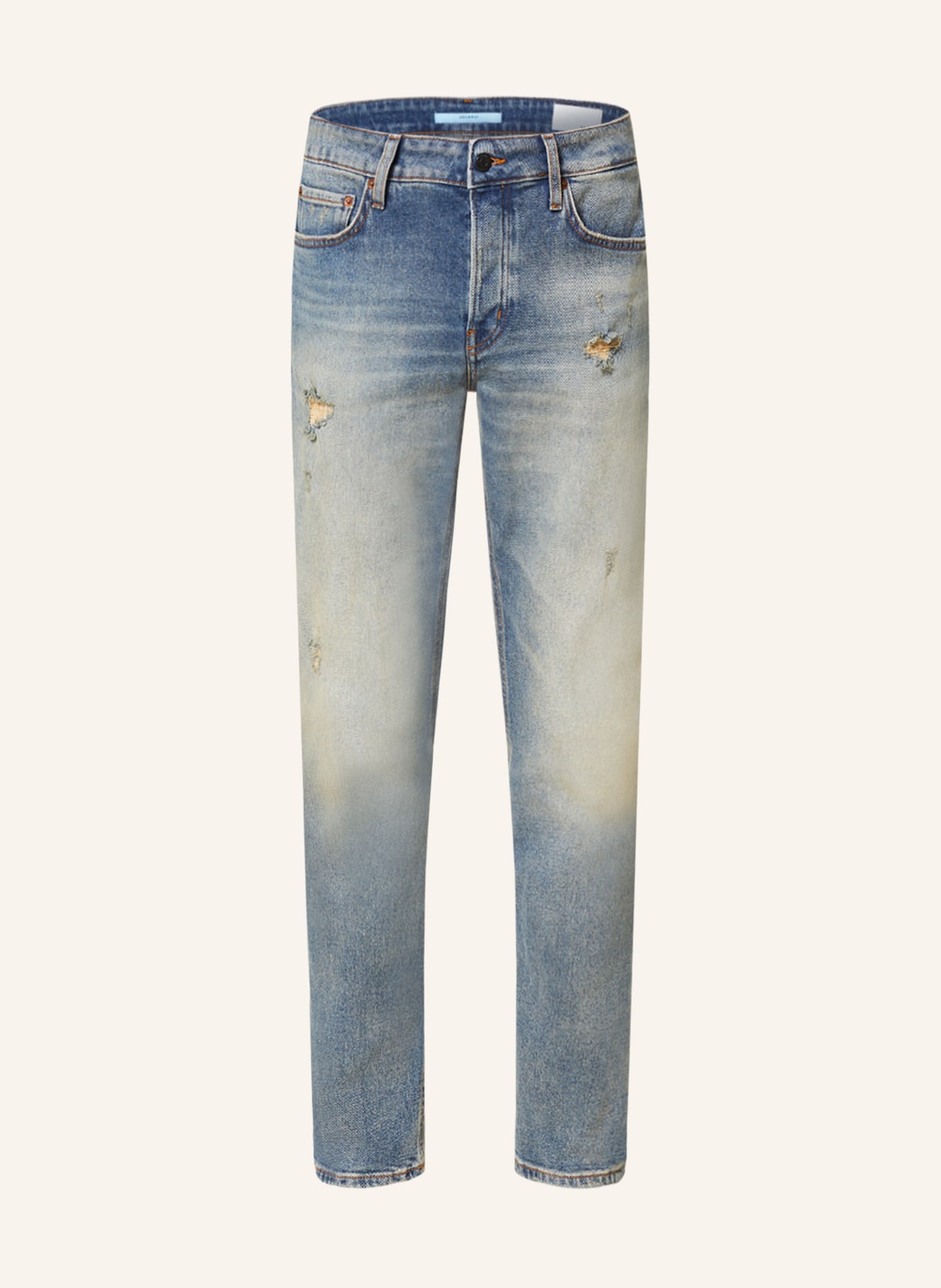 HAIKURE Jeans CLEVELAND slim fit, Color: L0805 BLUE BROKEN (Image 1)