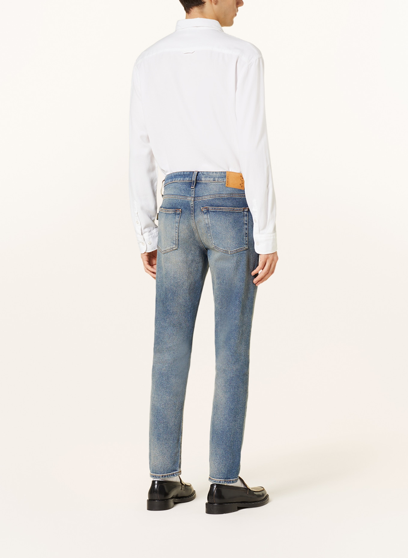 HAIKURE Jeans CLEVELAND slim fit, Color: L0805 BLUE BROKEN (Image 3)