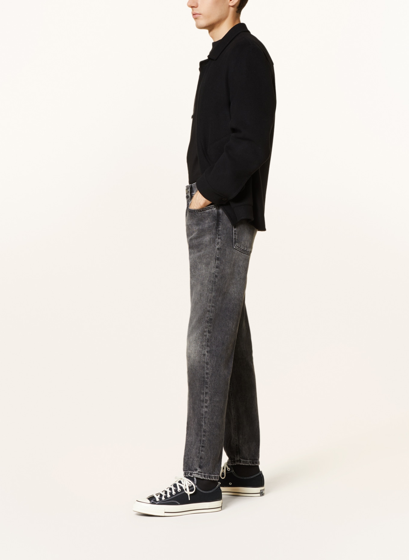 HAIKURE Jeans TOKYO Slim Fit, Farbe: L0794 SPIDER BLACK (Bild 4)