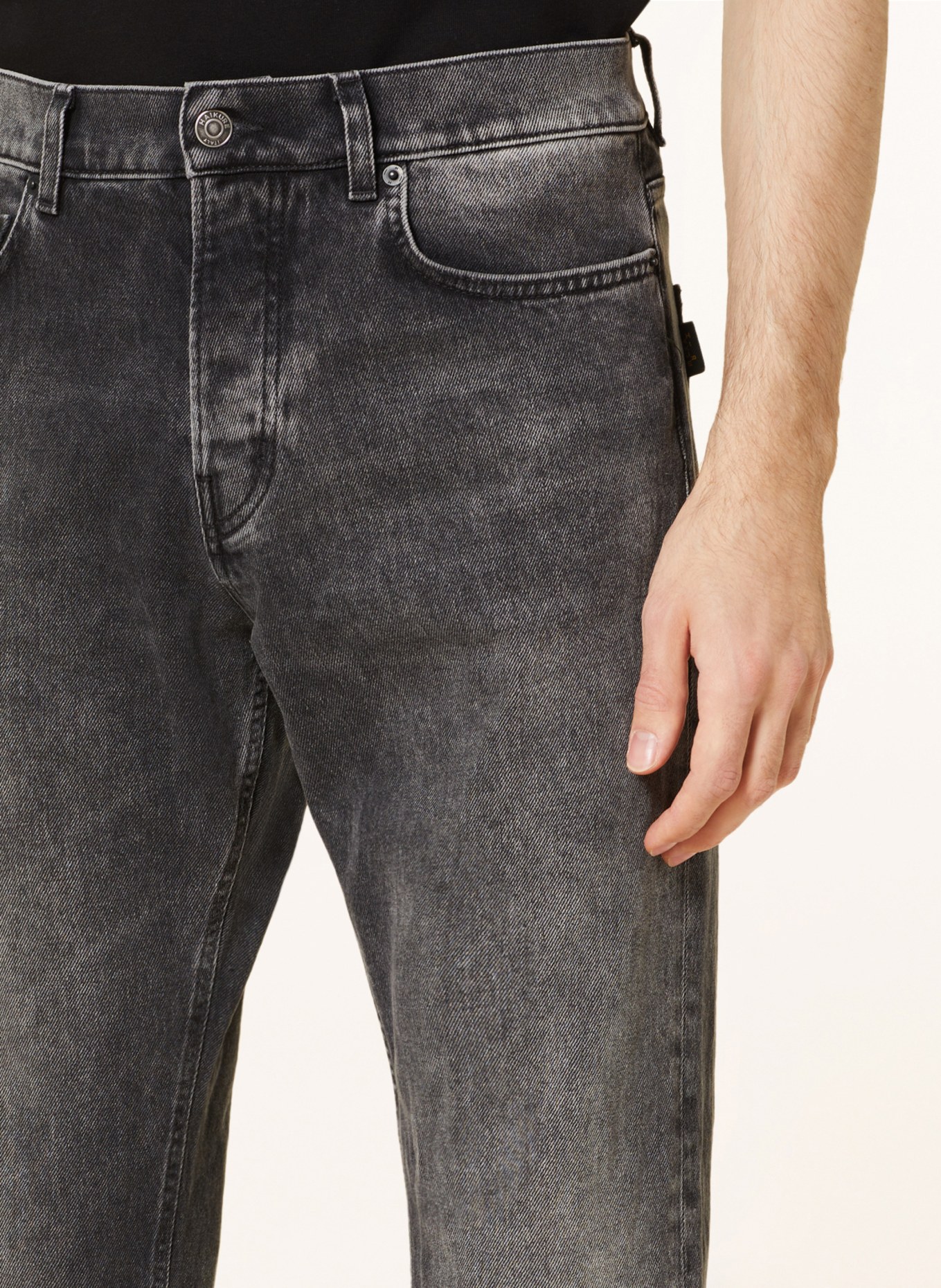 HAIKURE Jeans TOKYO slim fit, Color: L0794 SPIDER BLACK (Image 5)