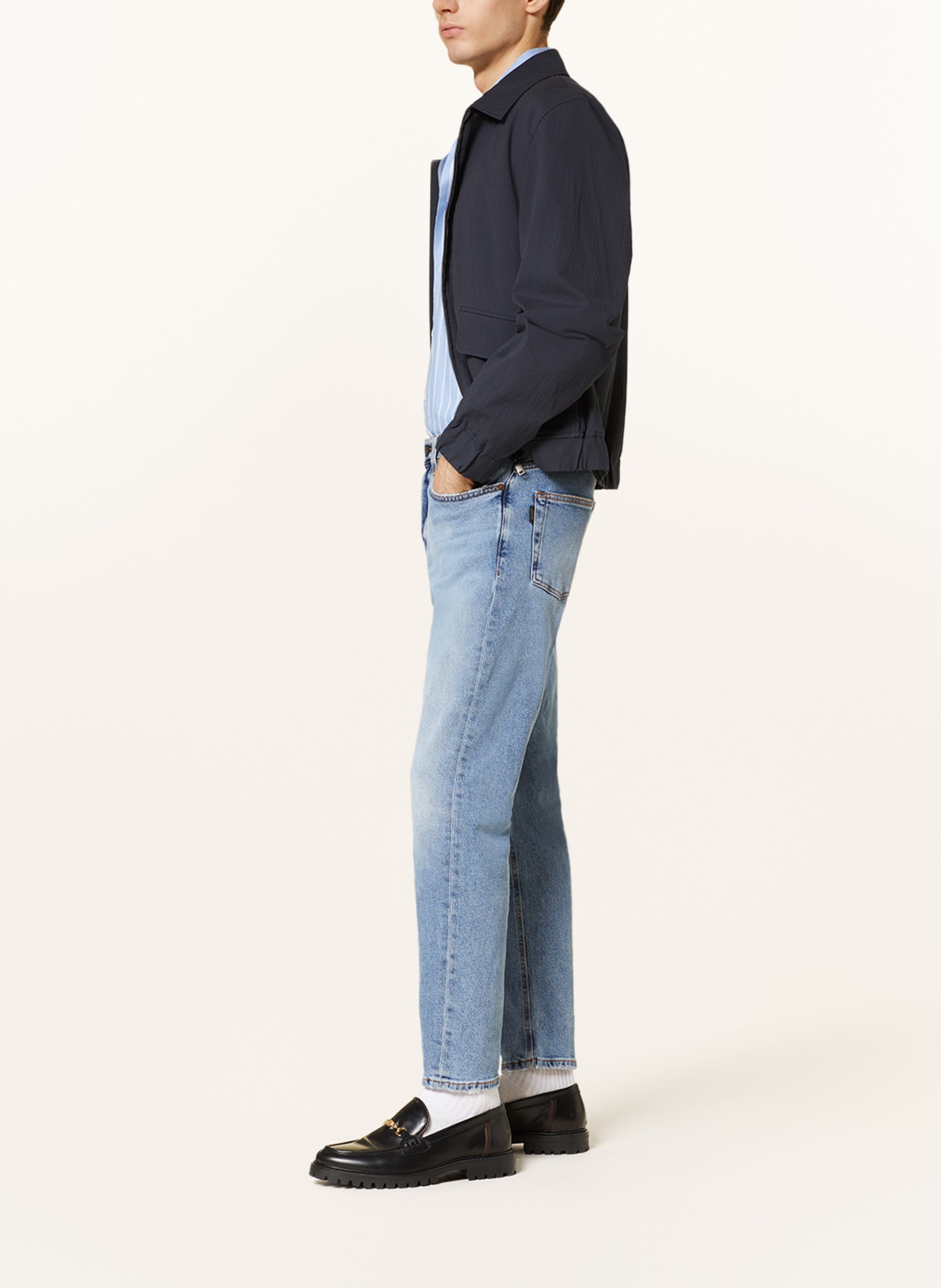 HAIKURE Jeans TOKYO slim fit, Color: L0795 SLIGHTLY BLUE (Image 4)