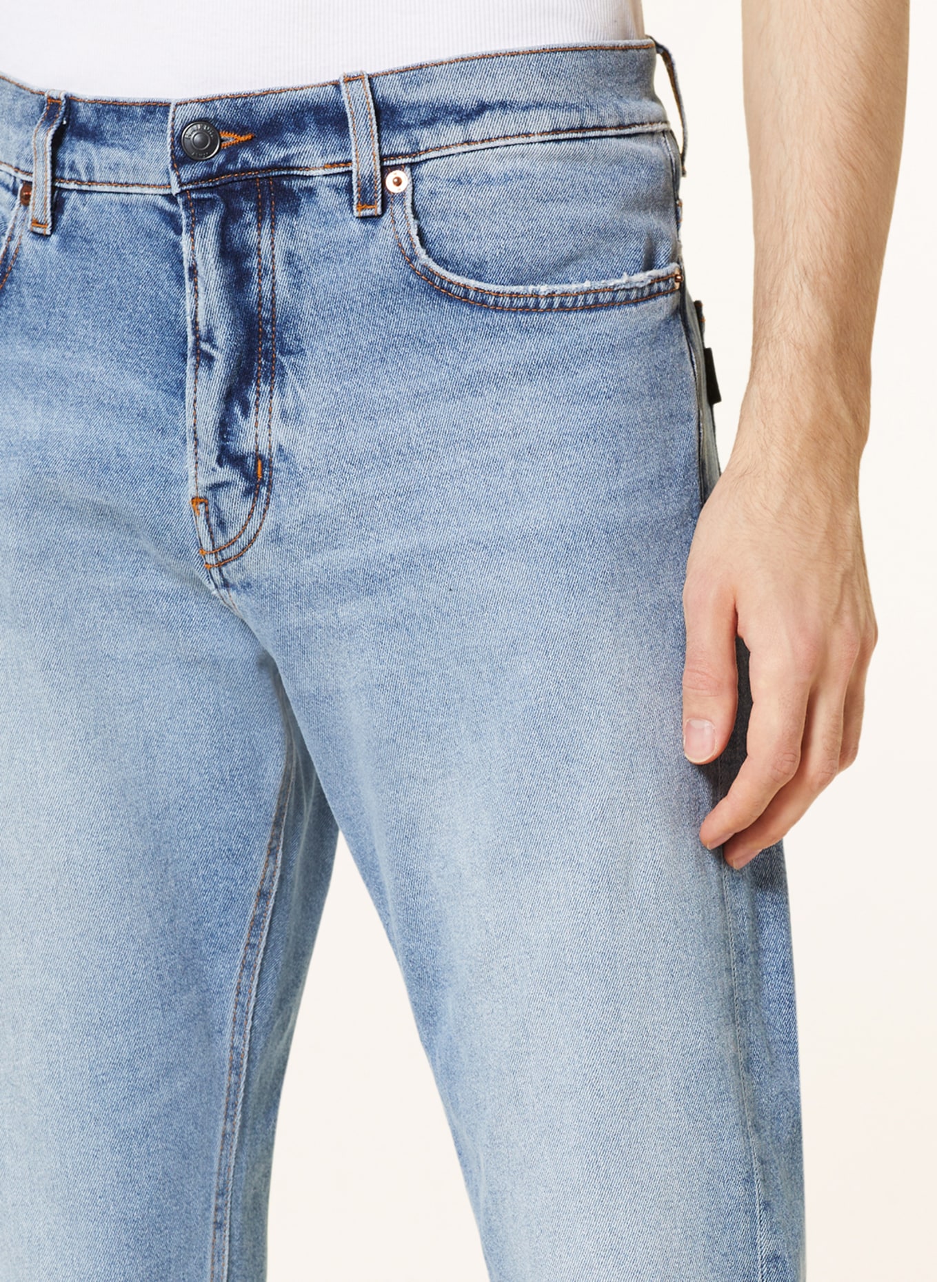HAIKURE Jeans TOKYO Slim Fit, Farbe: L0795 SLIGHTLY BLUE (Bild 5)
