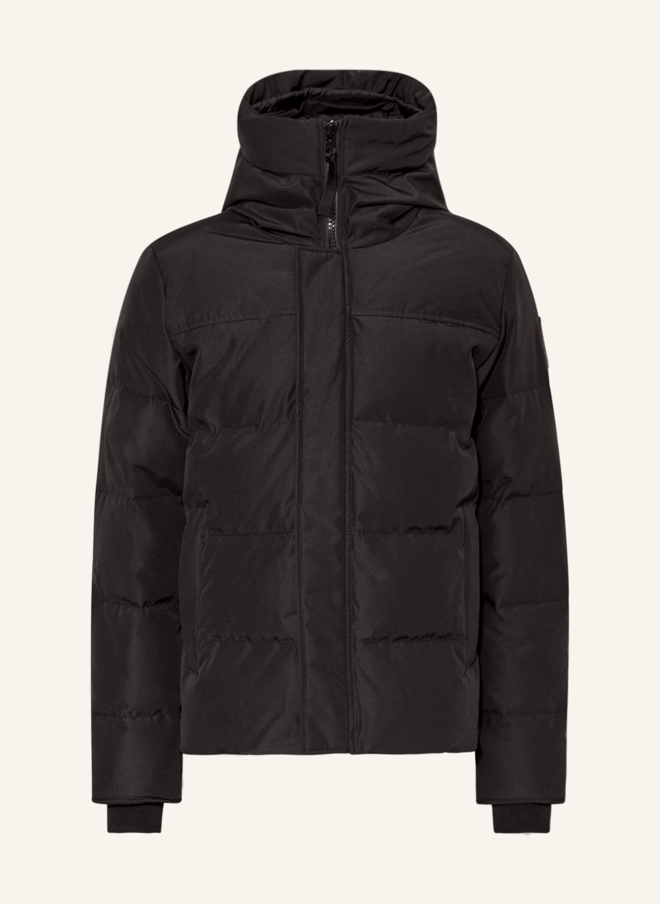 CANADA GOOSE Down jacket MACMILLAN, Color: BLACK (Image 1)
