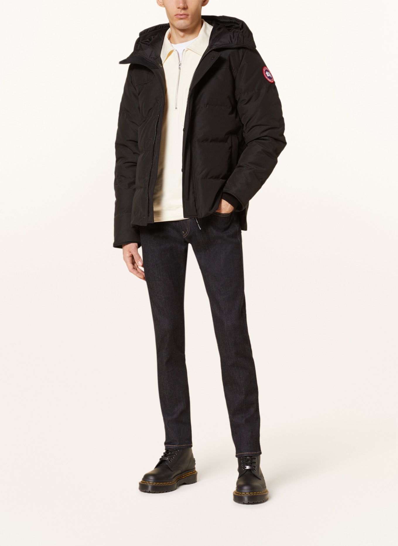 CANADA GOOSE Péřová bunda MACMILLAN, Barva: ČERNÁ (Obrázek 2)