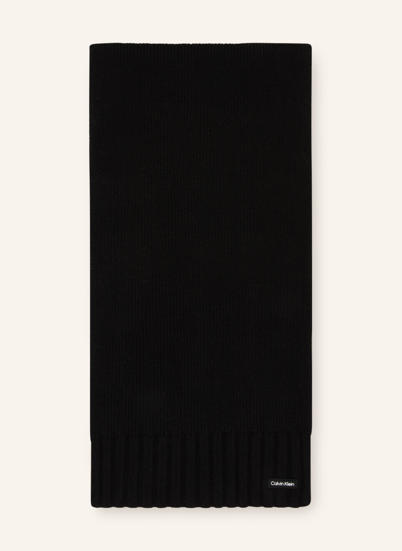 Calvin Klein Scarf ELEVATED, Color: BLACK (Image 1)