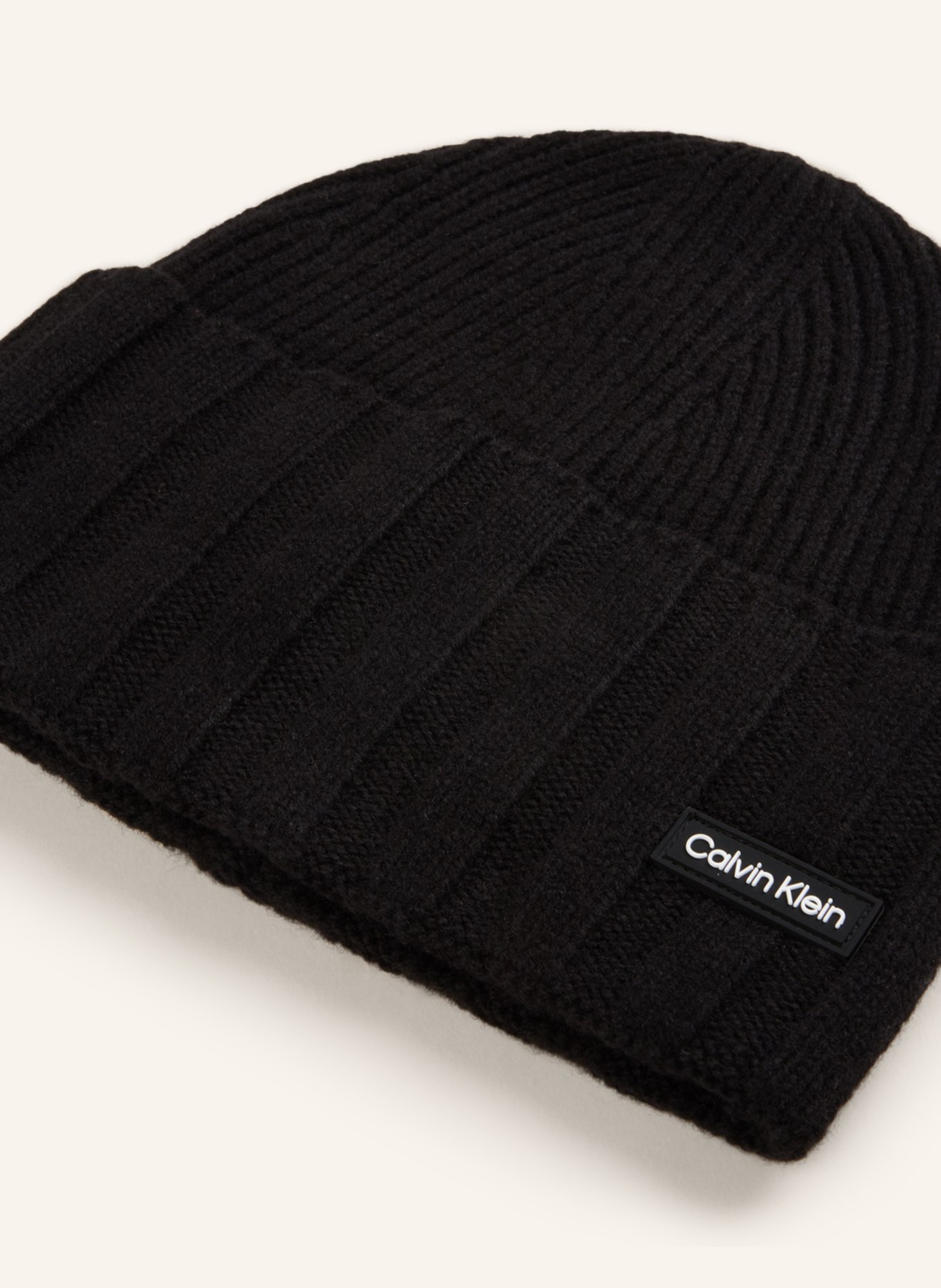 Calvin Klein Beanie, Color: BLACK (Image 2)