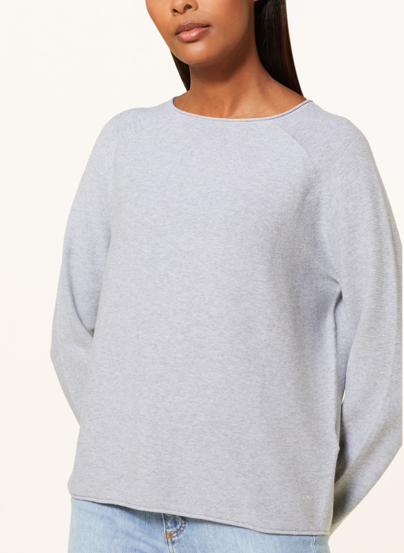 FYNCH-HATTON Sweater, Color: LIGHT GRAY (Image 4)