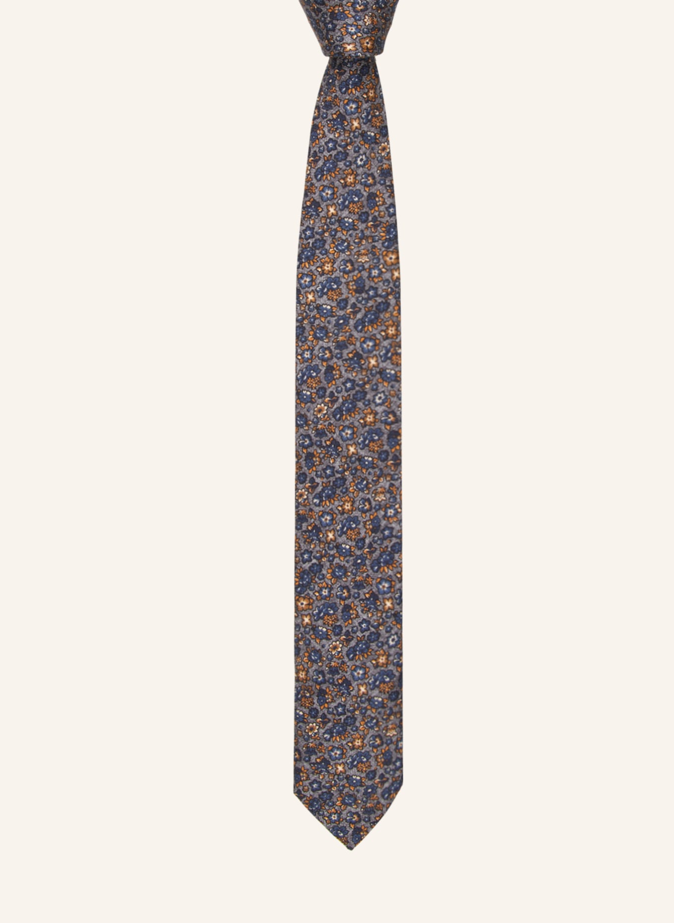 PAUL Krawatte, Farbe: GRAU/ BLAU/ HELLBRAUN (Bild 2)