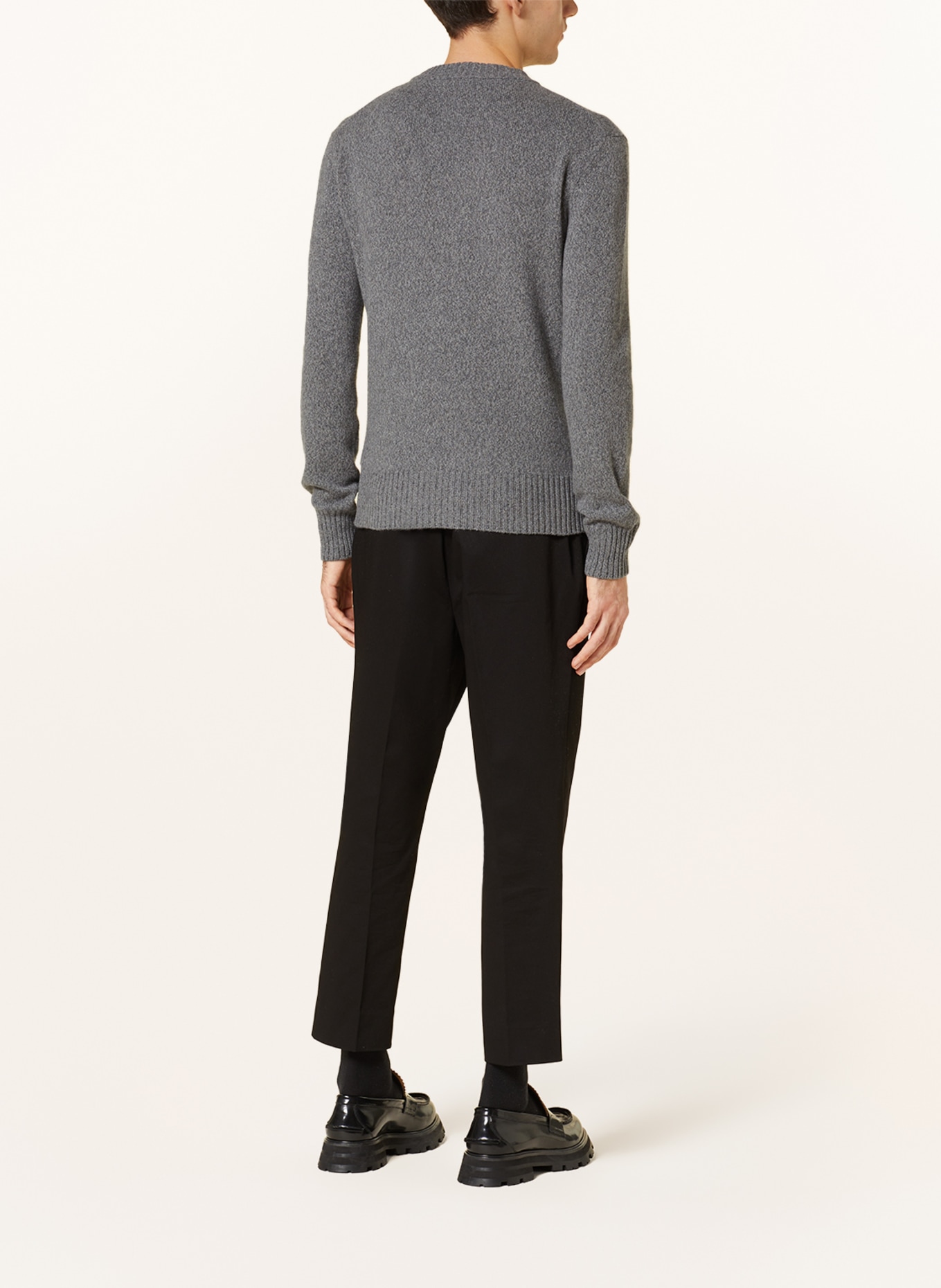 AMI PARIS Cashmere-Pullover, Farbe: GRAU (Bild 3)