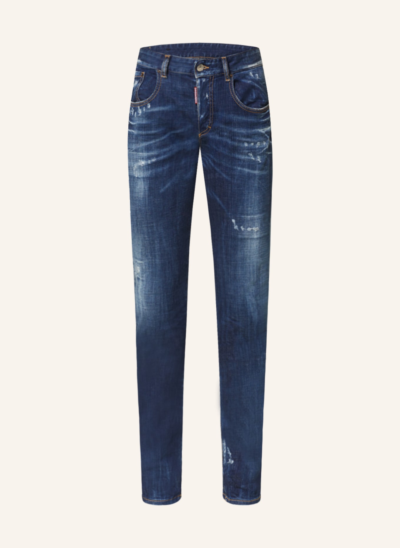 DSQUARED2 Skinny jeans 24/7, Color: 470 NAVY BLUE (Image 1)