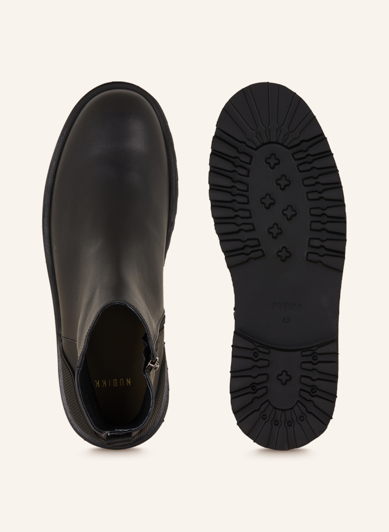 NUBIKK Chelsea Boots ETHAN NOLAN, Color: BLACK (Image 6)