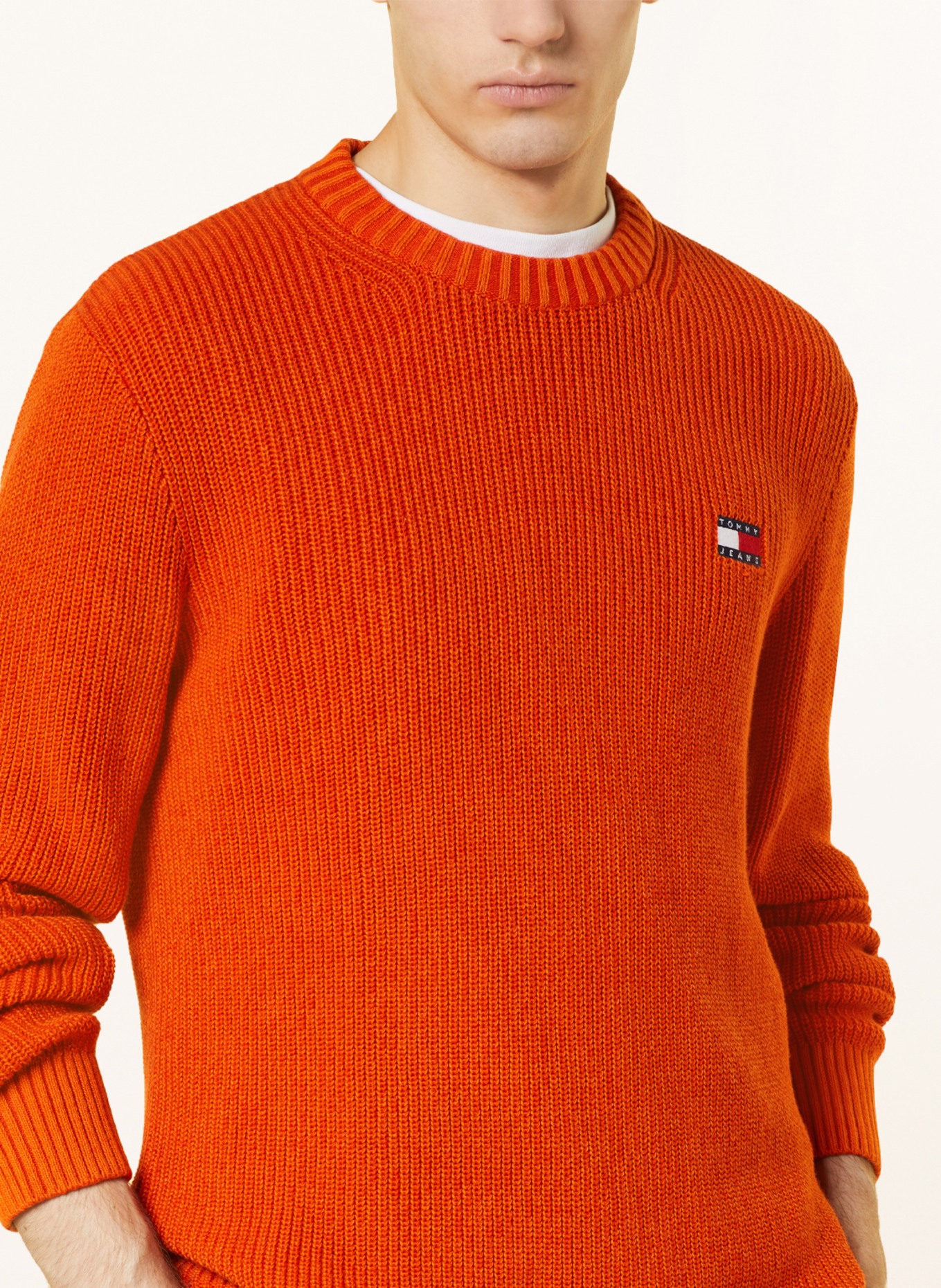 TOMMY JEANS Sweater, Color: ORANGE (Image 4)