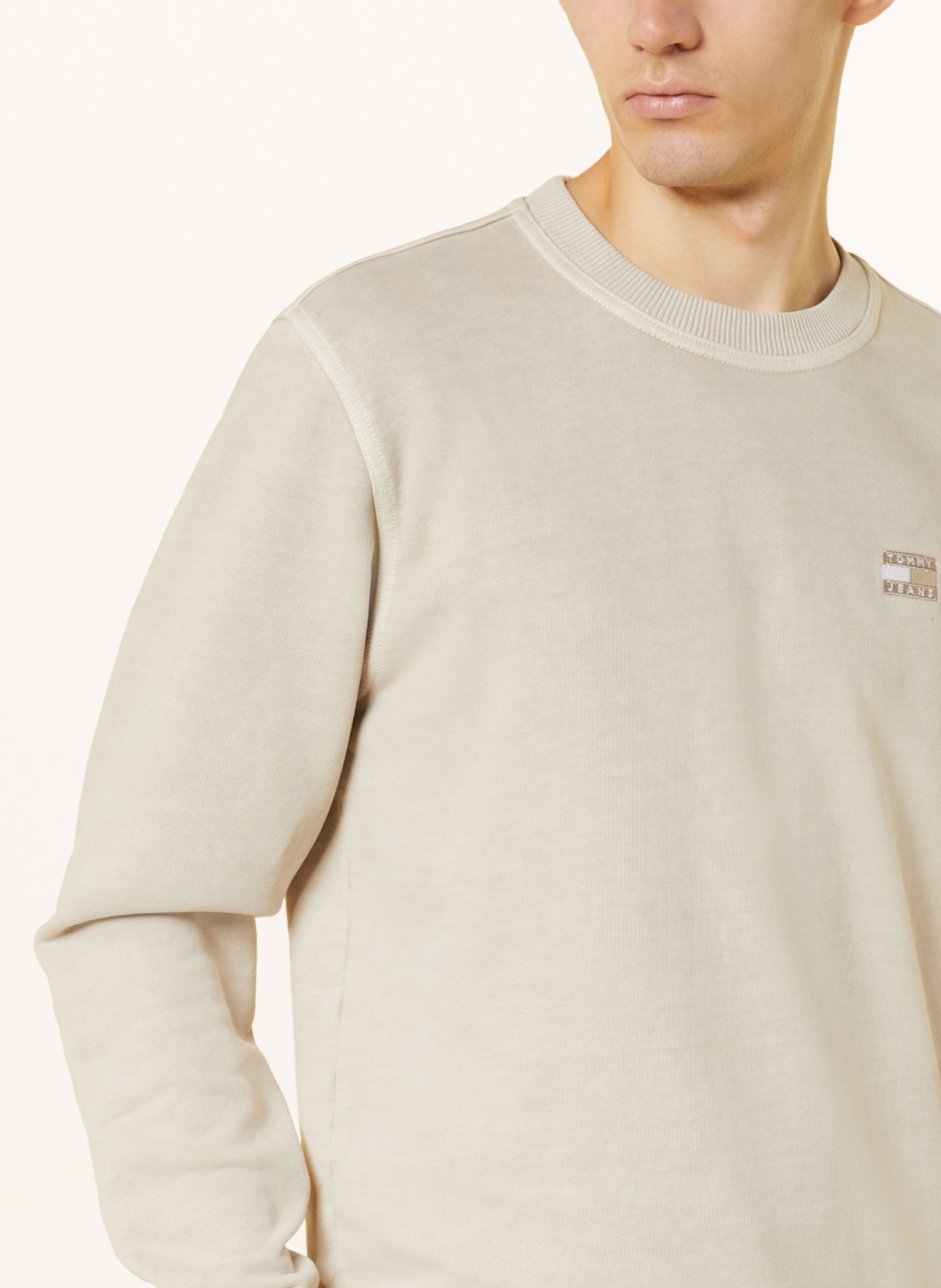 TOMMY JEANS Sweatshirt, Farbe: BEIGE (Bild 4)