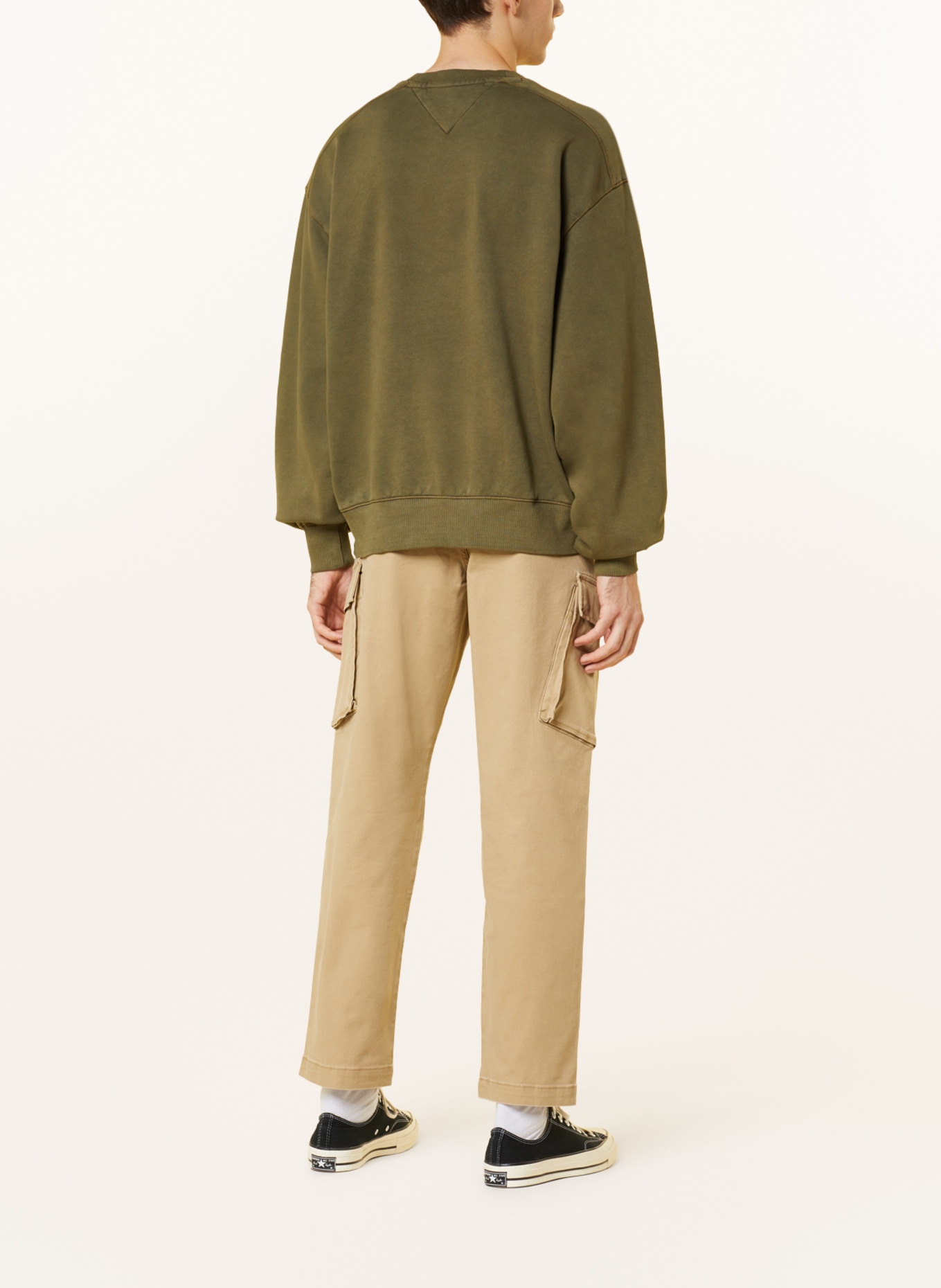 TOMMY JEANS Sweatshirt, Color: OLIVE (Image 3)